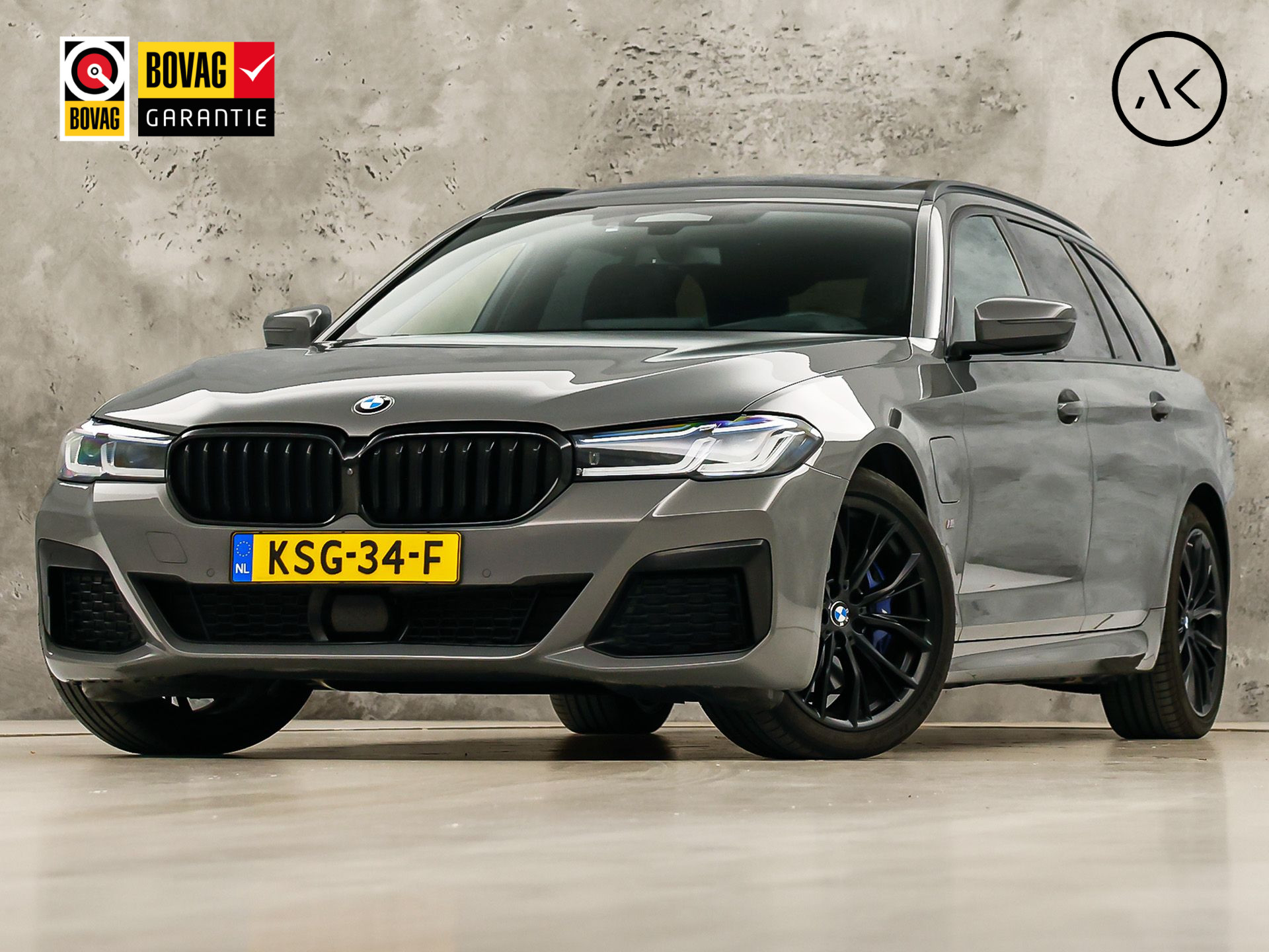 BMW 5 Serie 530e M Sport High Executive 2021 - voorkant