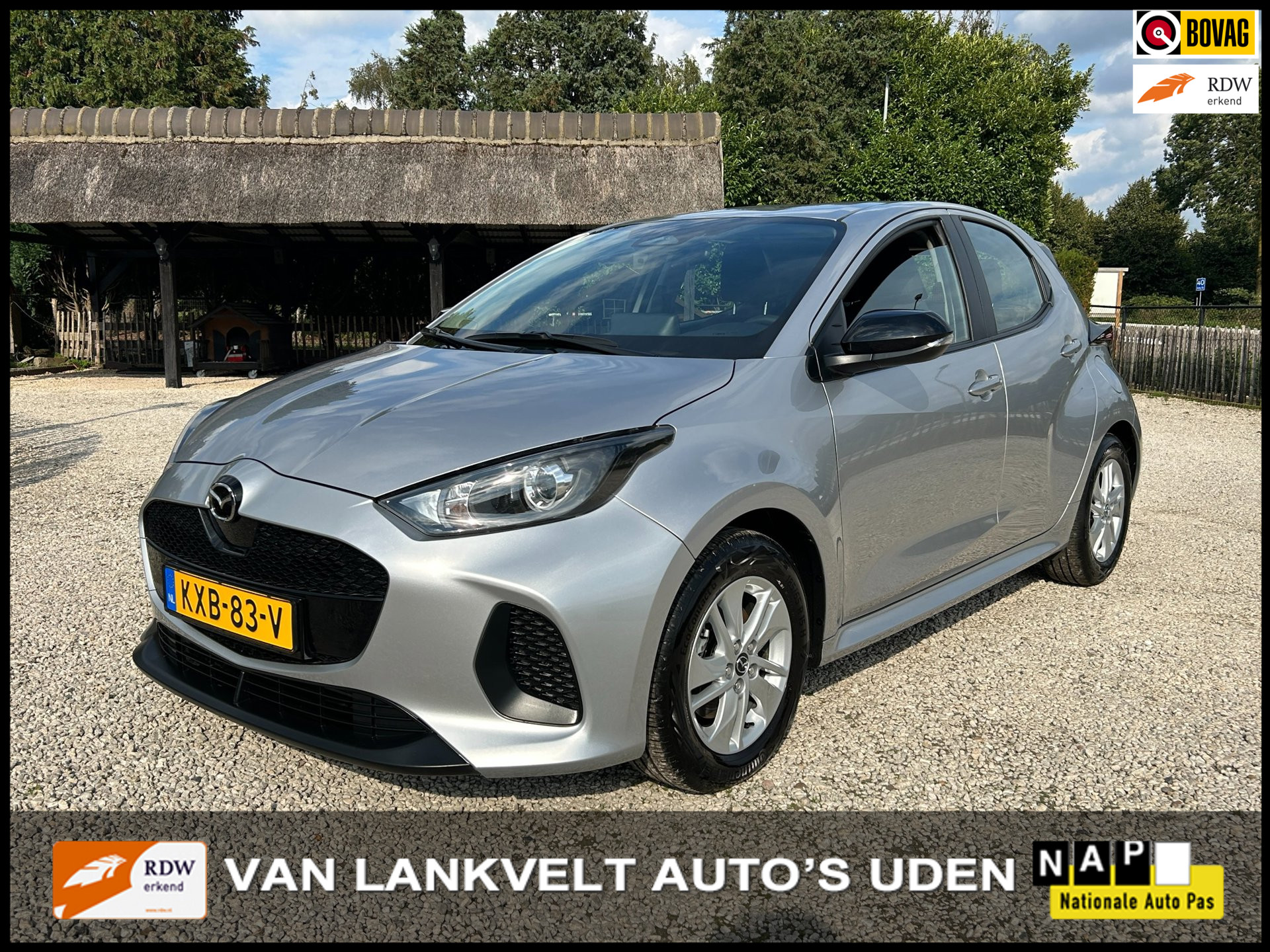 Mazda 2 Hybrid 1.5 Centre-line Apple car play, Camera, Stoelverwarming,Led 2025 - voorkant
