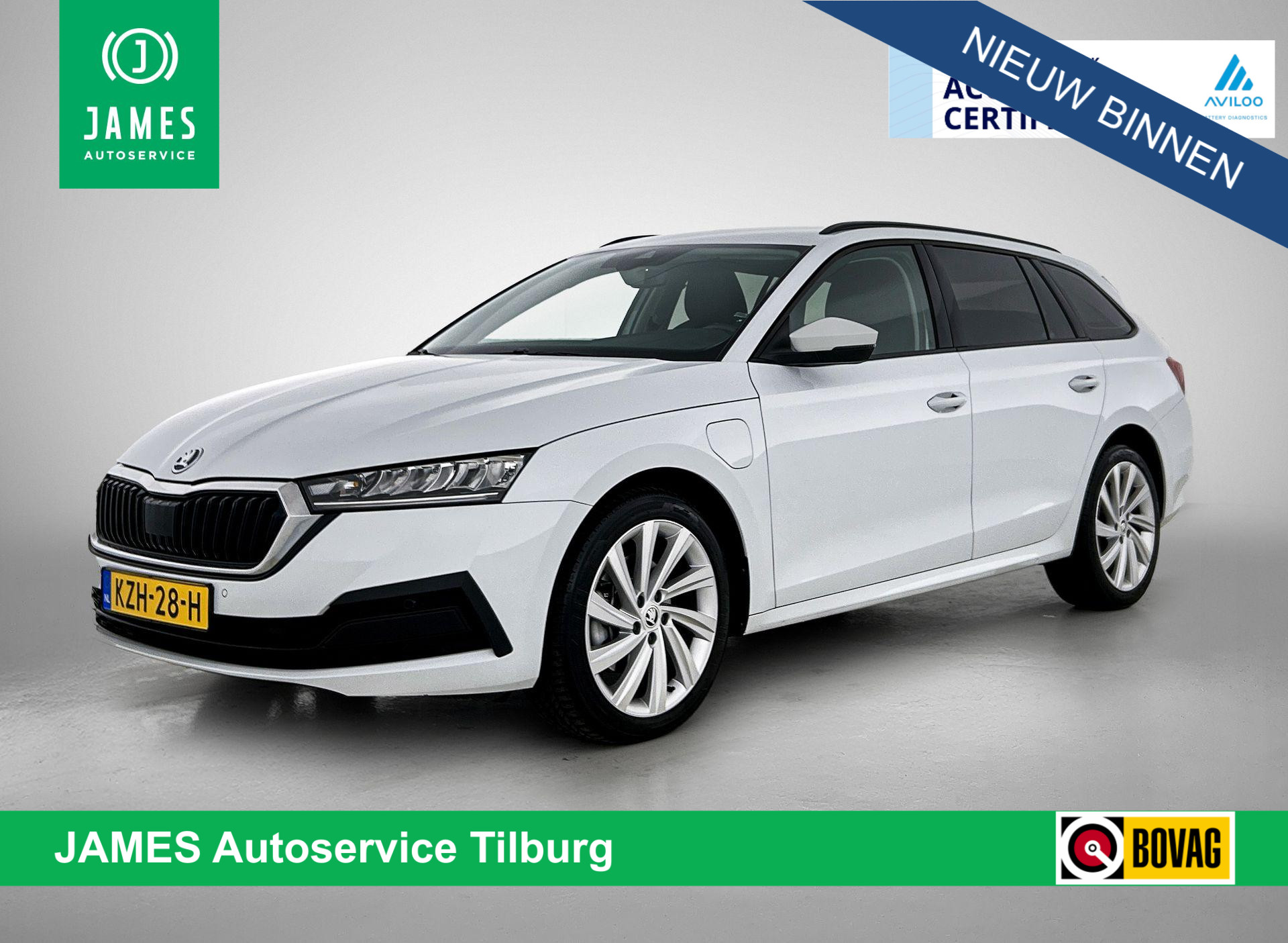 Skoda Octavia Combi 1.4 TSI iV PHEV Business Edition 2023 - voorkant