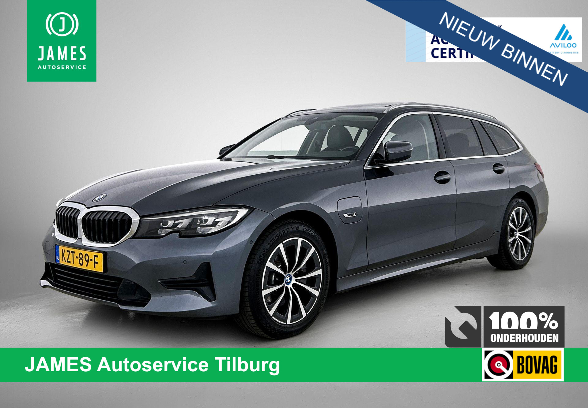 BMW 3-serie Touring 320e High Executive 2021 - voorkant