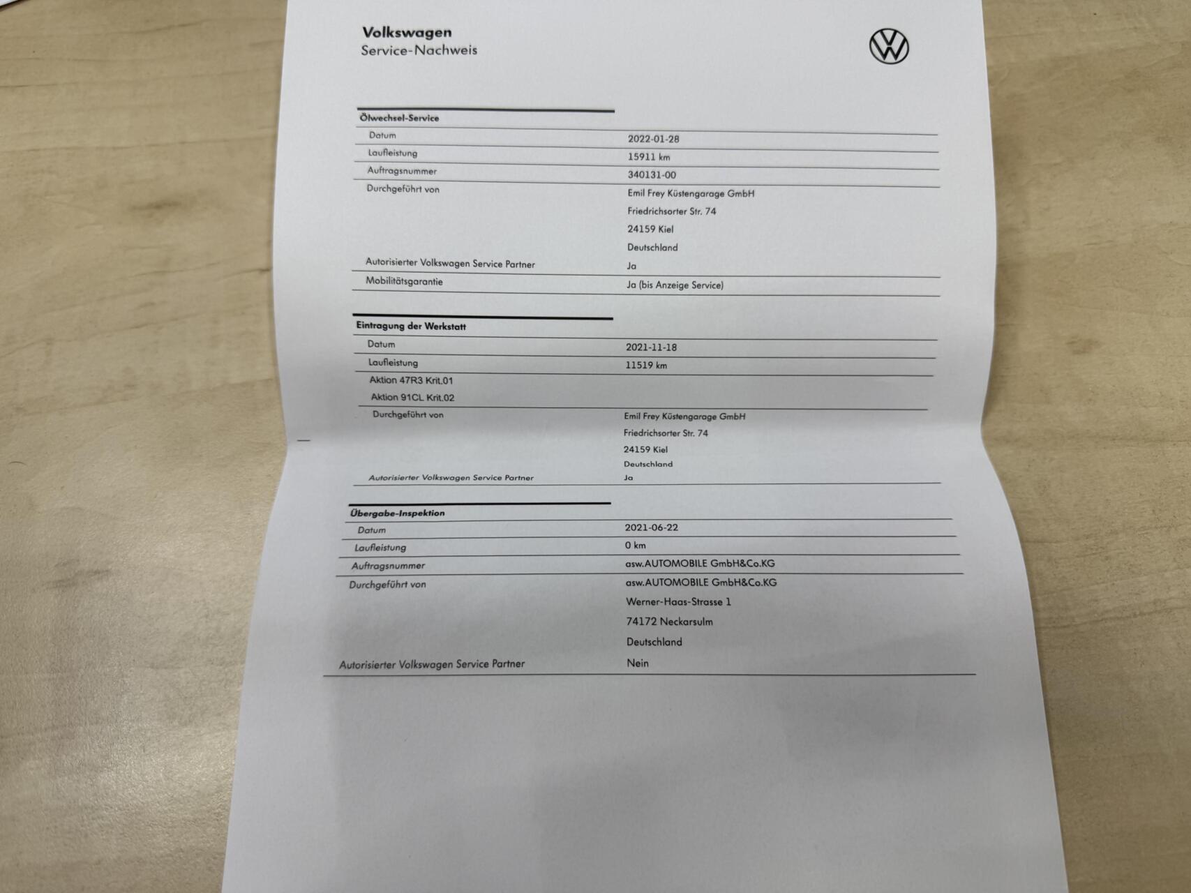Foto van Volkswagen Passat Variant