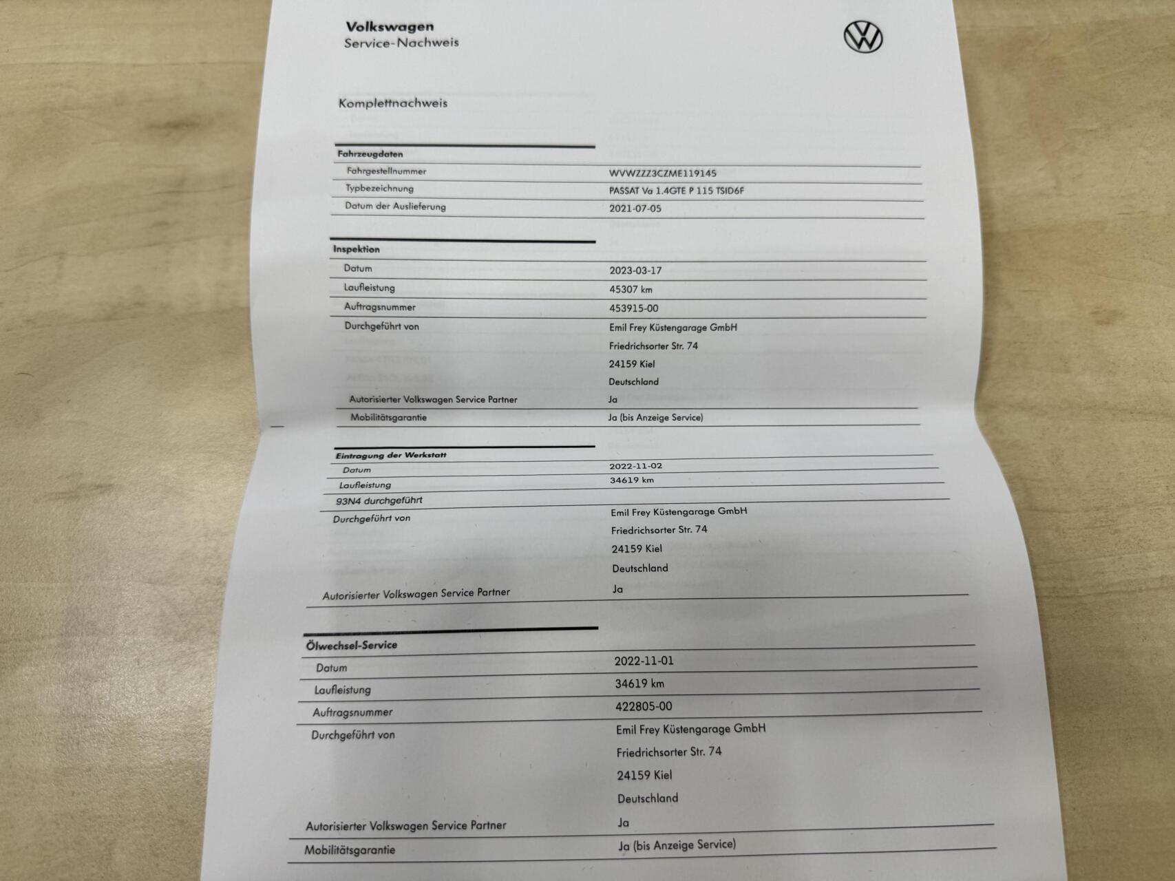 Foto van Volkswagen Passat Variant