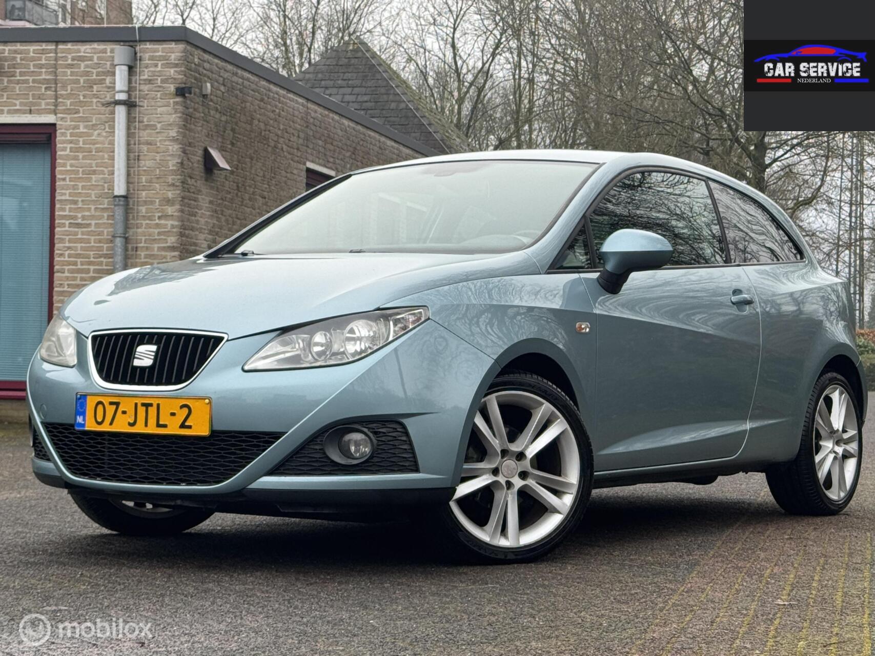 Seat Ibiza 1.6 Style/NAP/APK/LMV/PDC/CRUSIE/KOOPJE 2009 - voorkant