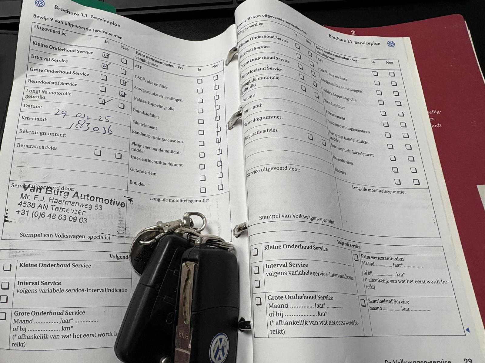 Foto van Volkswagen Touran
