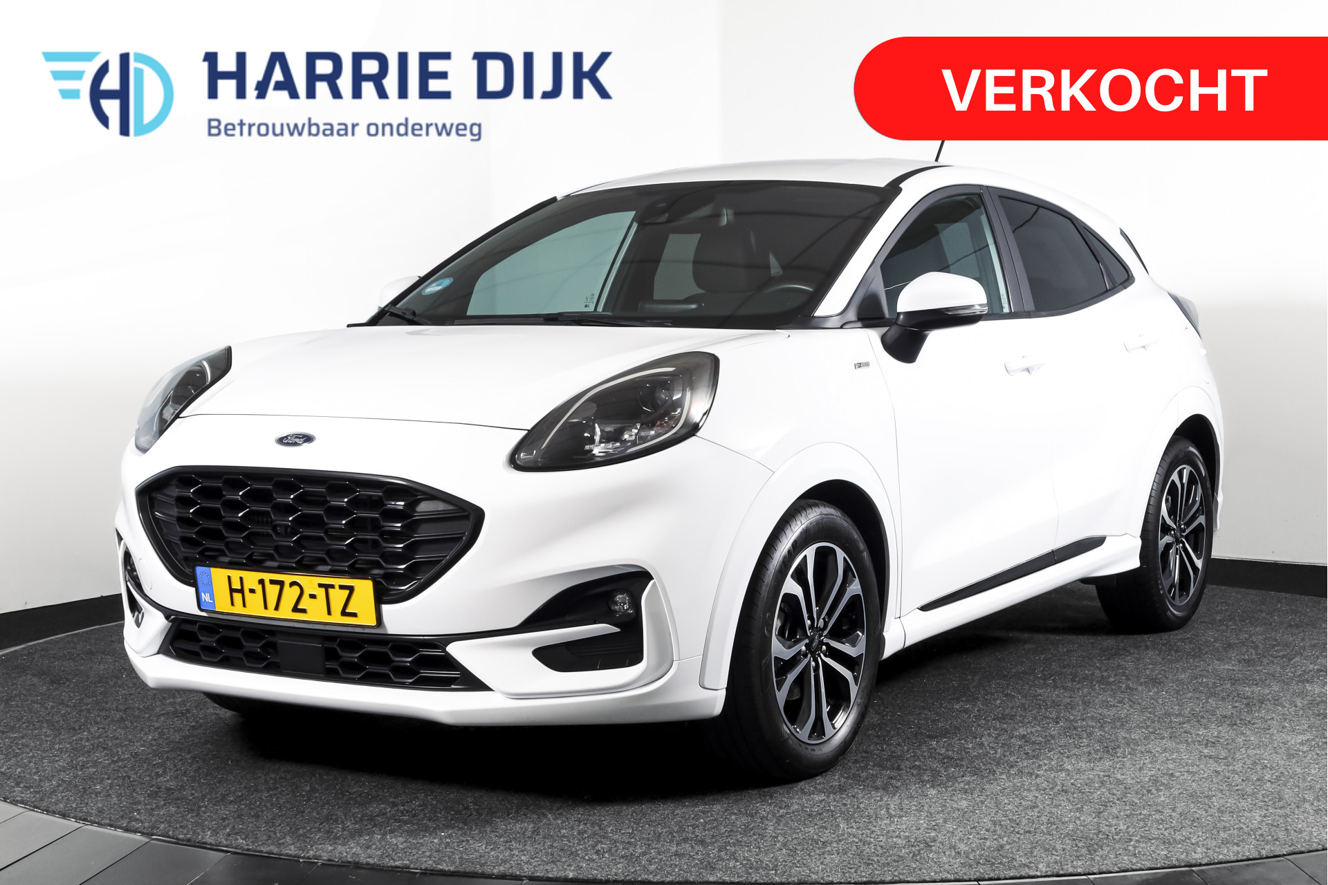 Ford Puma 1.0 EcoBoost 125 PK Hybrid ST-Line Orig. NL 2020 - voorkant