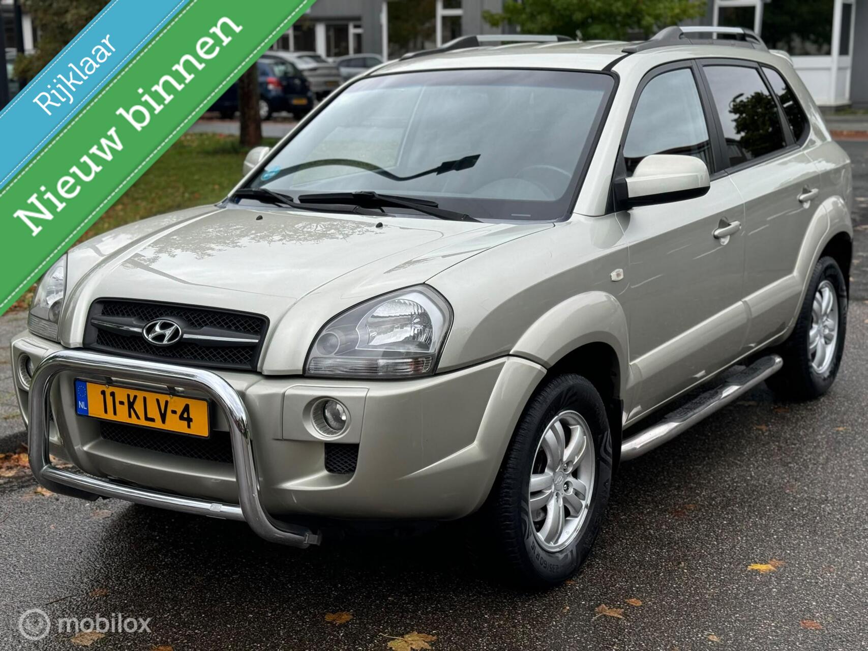Hyundai Tucson 2.0i LEDER |CLIMA |STOELVRW. |CRUISE |NAP | 2010 - voorkant