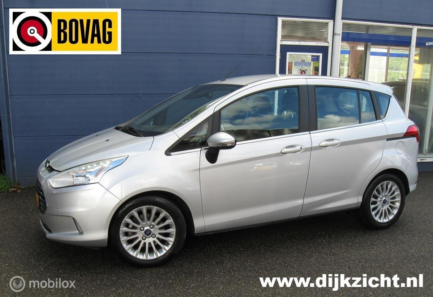 Ford B-max 1.0 EcoBoost Titanium 1e Eigenaar Nwe Distributie NL Auto 2014 - voorkant