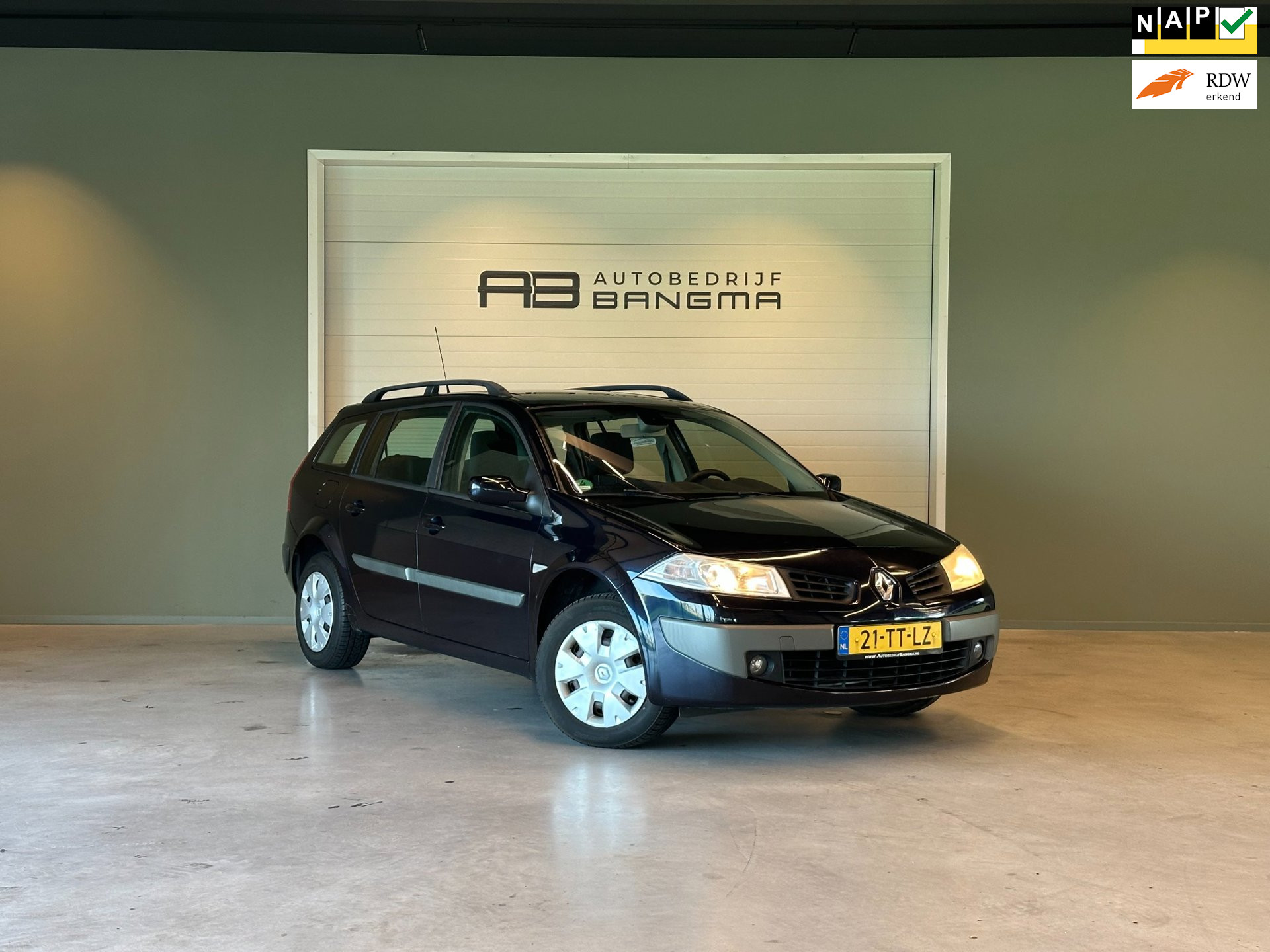 Renault Mégane Grand Tour 1.6-16V Business Line 2007 - voorkant