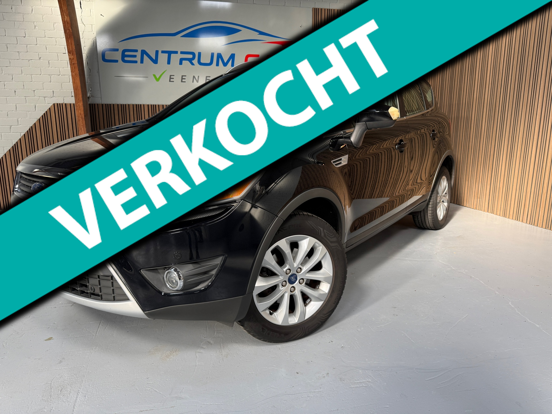 Ford Kuga 2.5 20V Titanium, Rijdt top, Trekhaak 2100kg, Nieuwe APK 2011 - voorkant