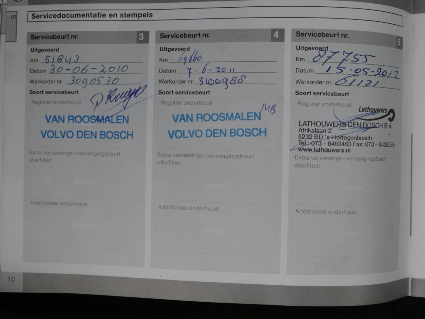 Foto van Volvo V50