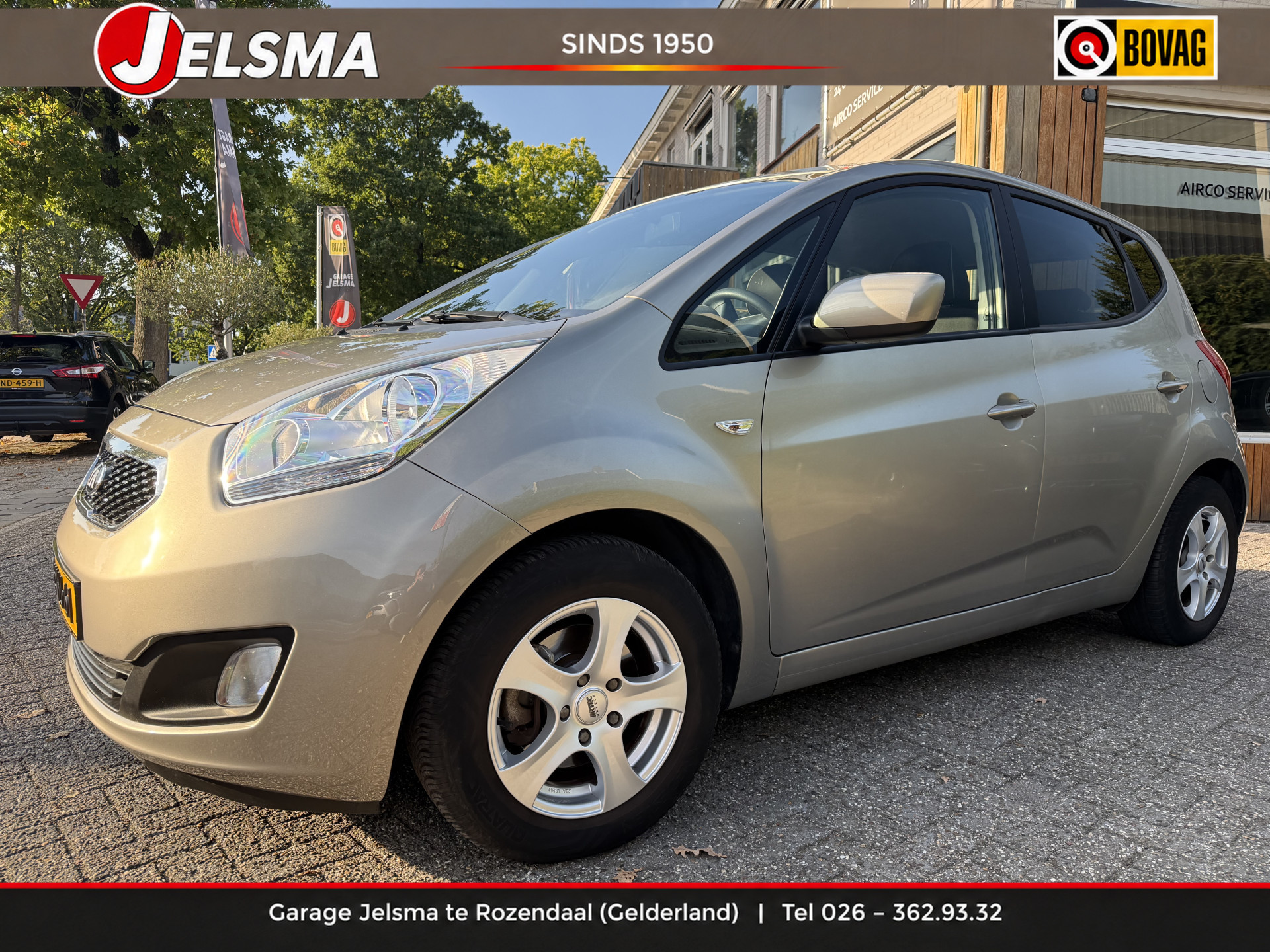 Kia Venga 1.6 125pk Aut. Plus Pack 2013 - voorkant