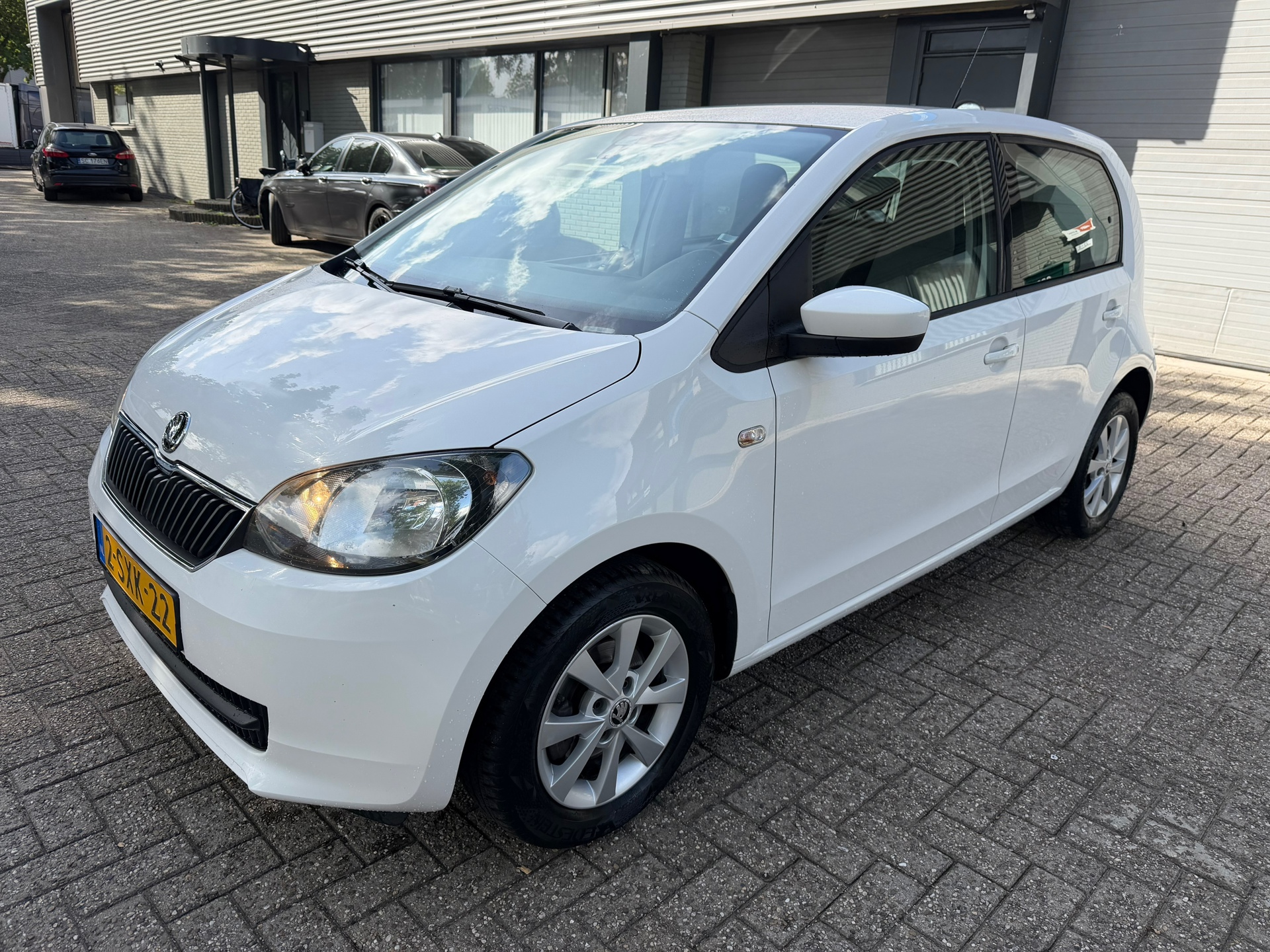 Skoda Citigo 1.0 CNG Greentech Sprint 2014 - voorkant
