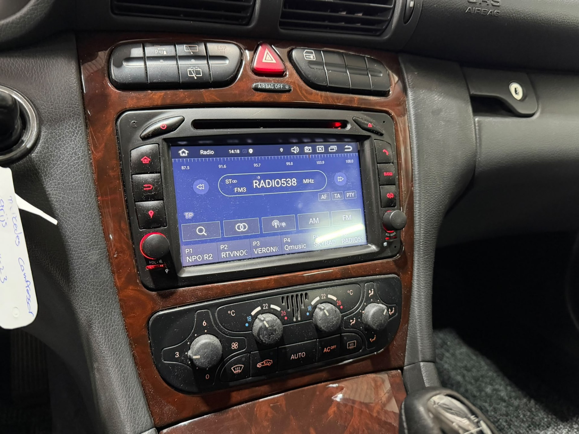 Foto van Mercedes-Benz C 200 Kompressor