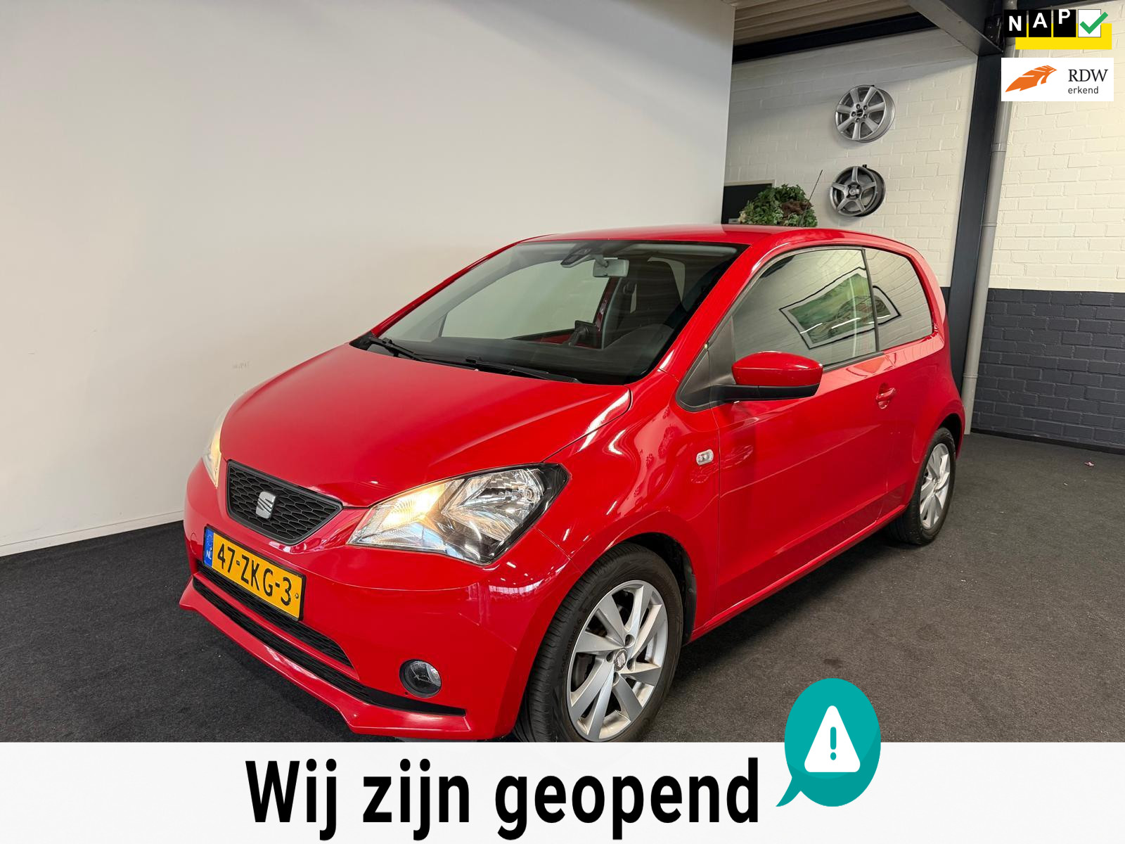 Seat Mii 1.0 Style Sport 2012 - voorkant