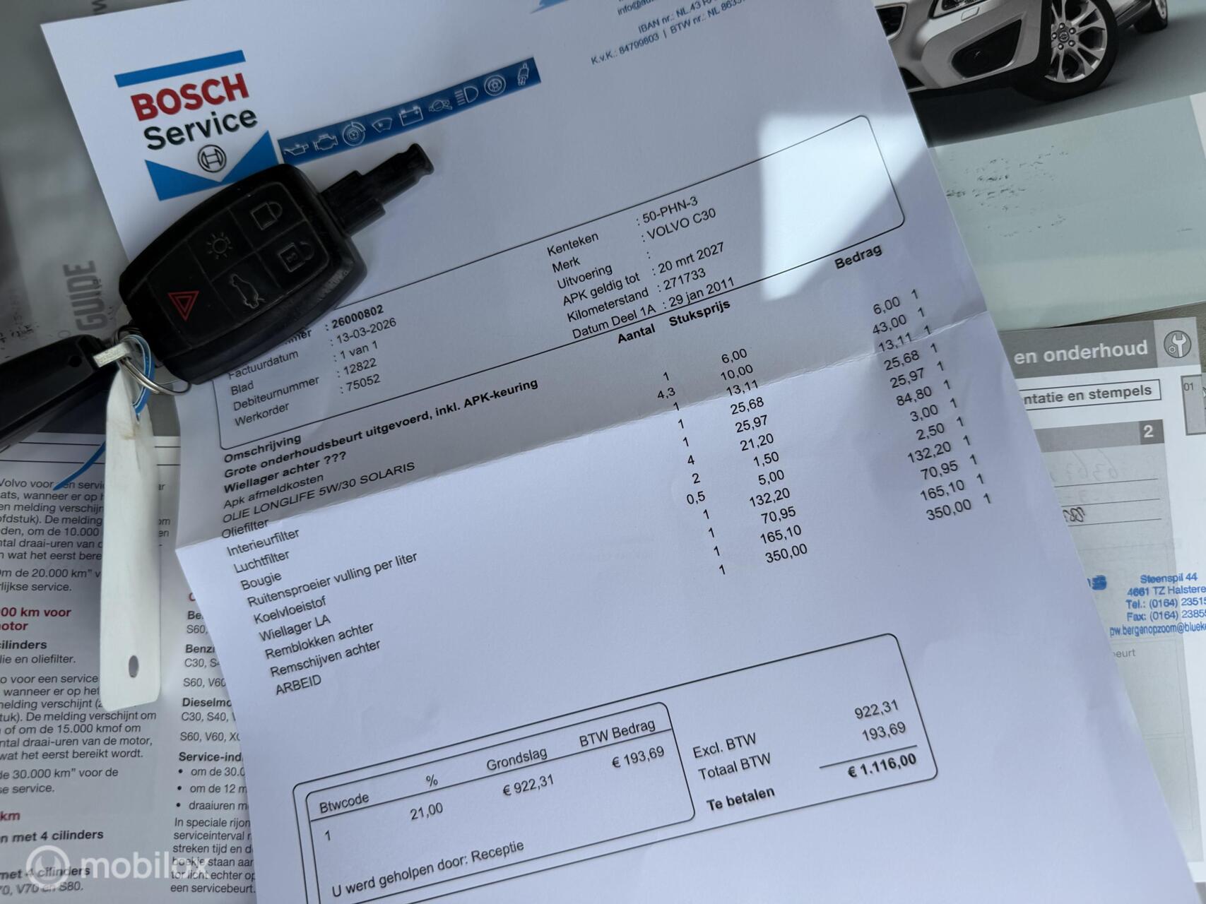 Foto van Volvo C30