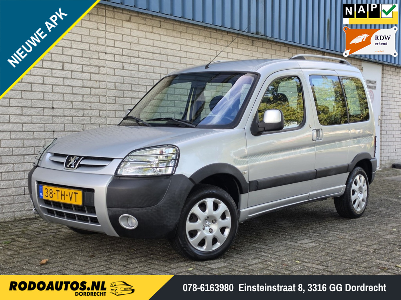 Peugeot Partner 1.6-16V VTC 29dkm✅ Airco Nw APK 2006 - voorkant