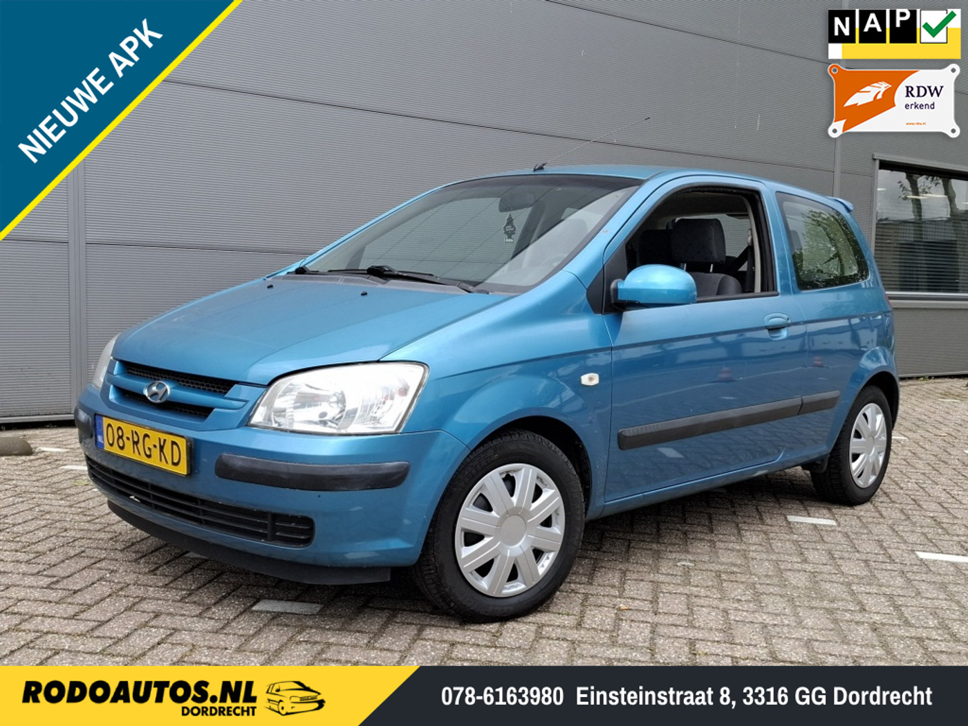 Hyundai Getz 1.3i GL Cool 3D Nw Koppeling & APK ✅ 2005 - voorkant