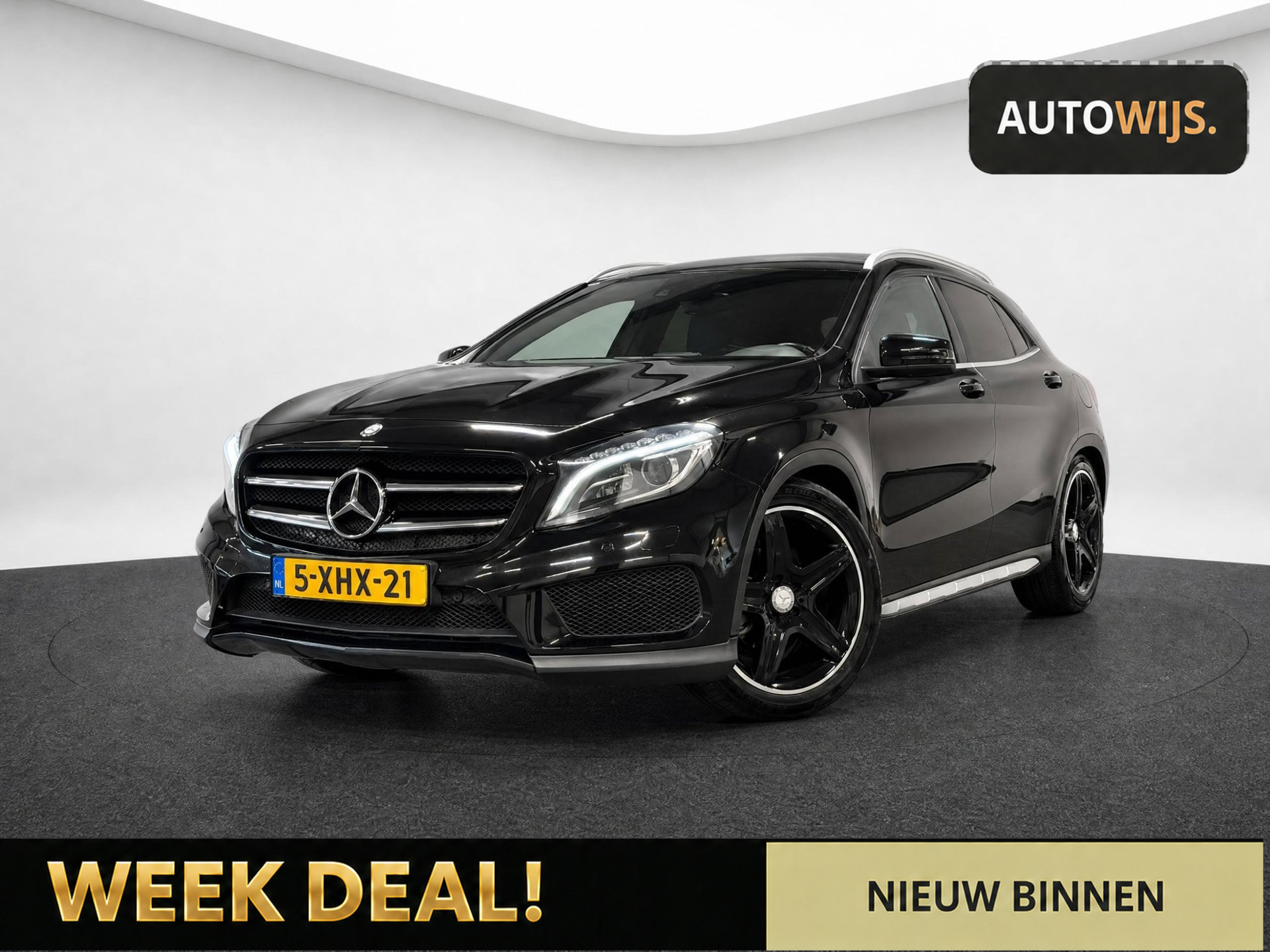 Mercedes-Benz Gla 200 CDI 200 CDI Prestige|AMG|LEDER|AUT|LED|NL AUTO|PANO|H&K|TREKHAAK 2014 - voorkant