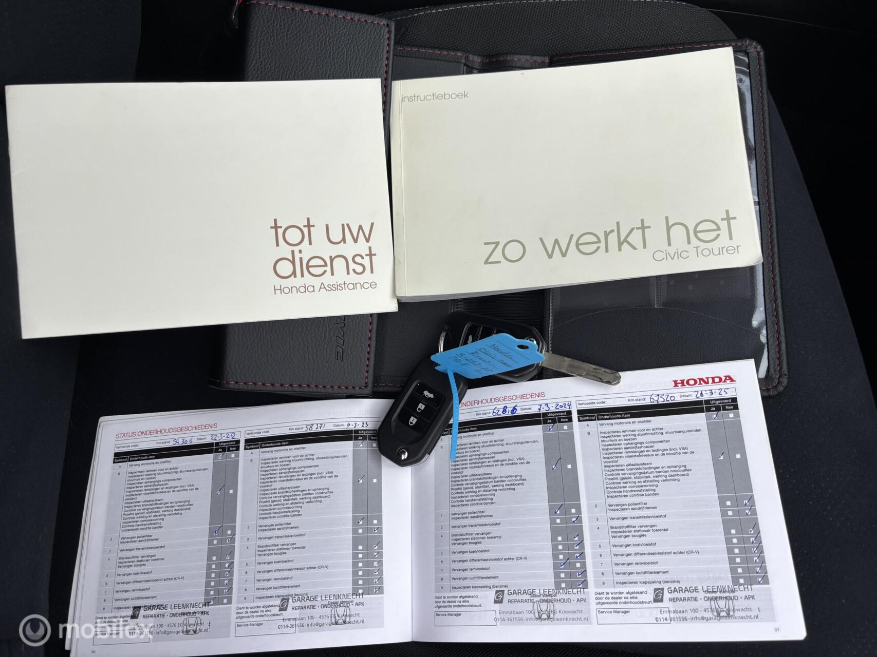 Foto van Honda Civic Tourer