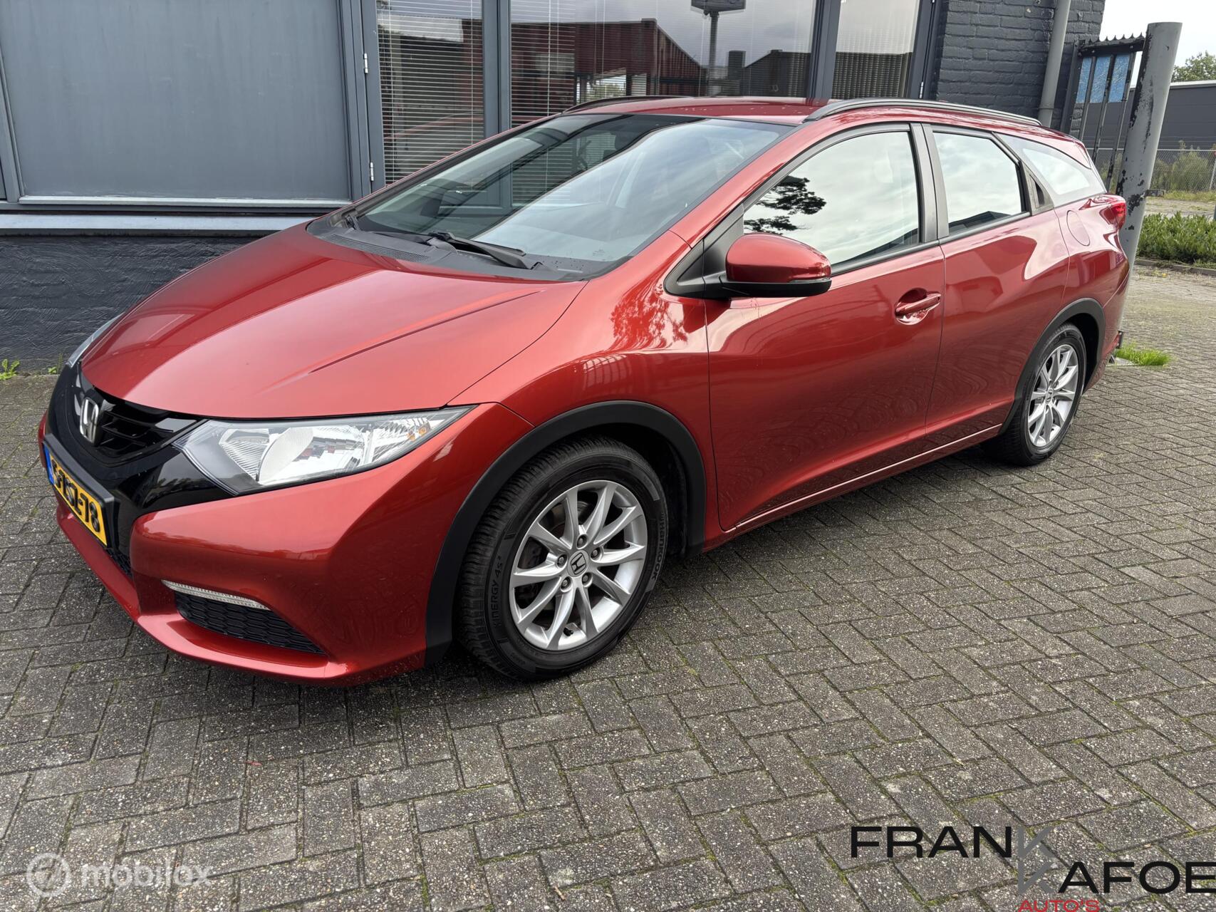 Honda Civic Tourer 1.8i Comfort ECC Cruise Bl.tooth LMV Trekhaak 2015 - voorkant