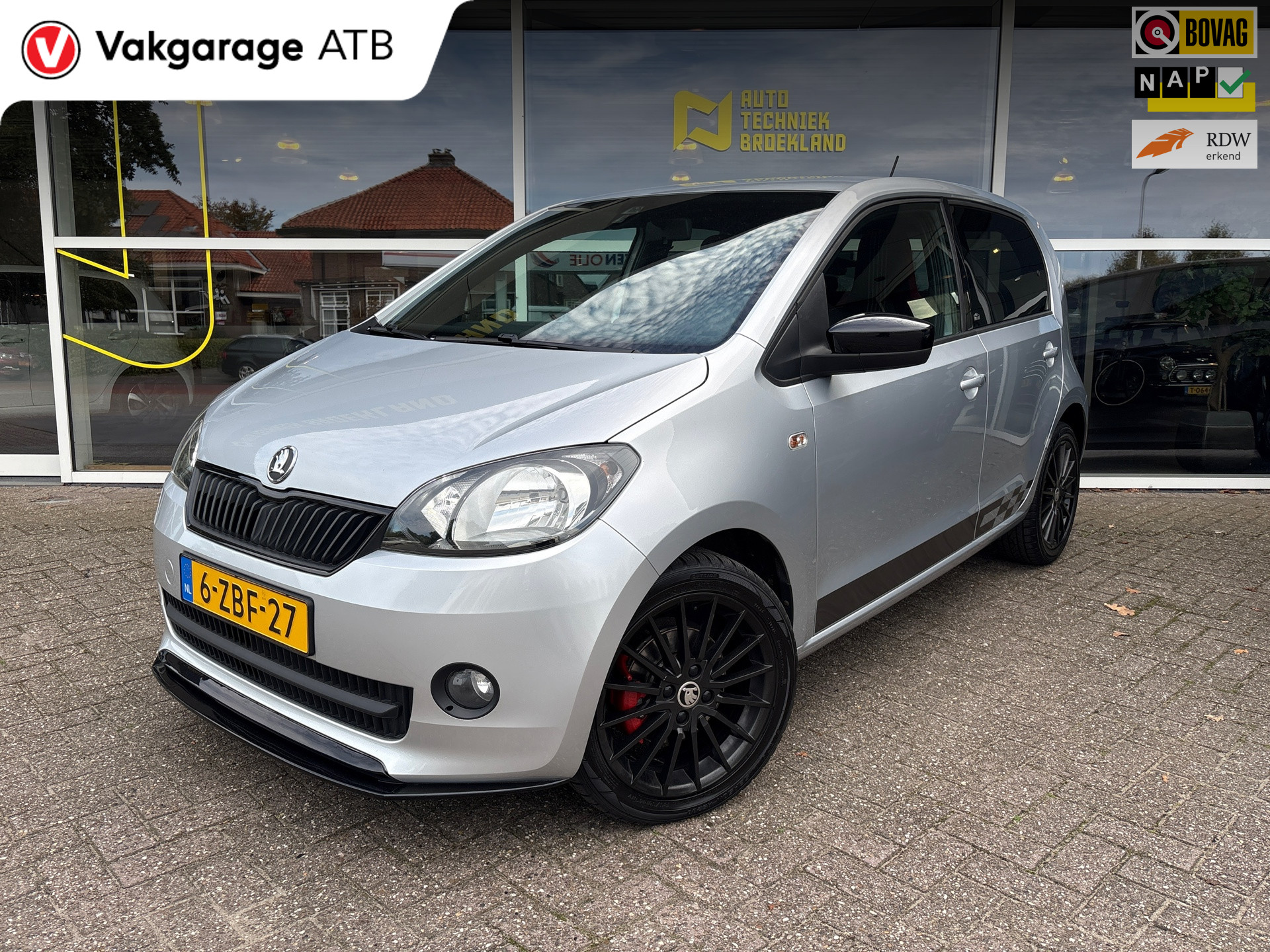 Skoda Citigo 1.0 Greentech Monte Carlo 2015 - voorkant