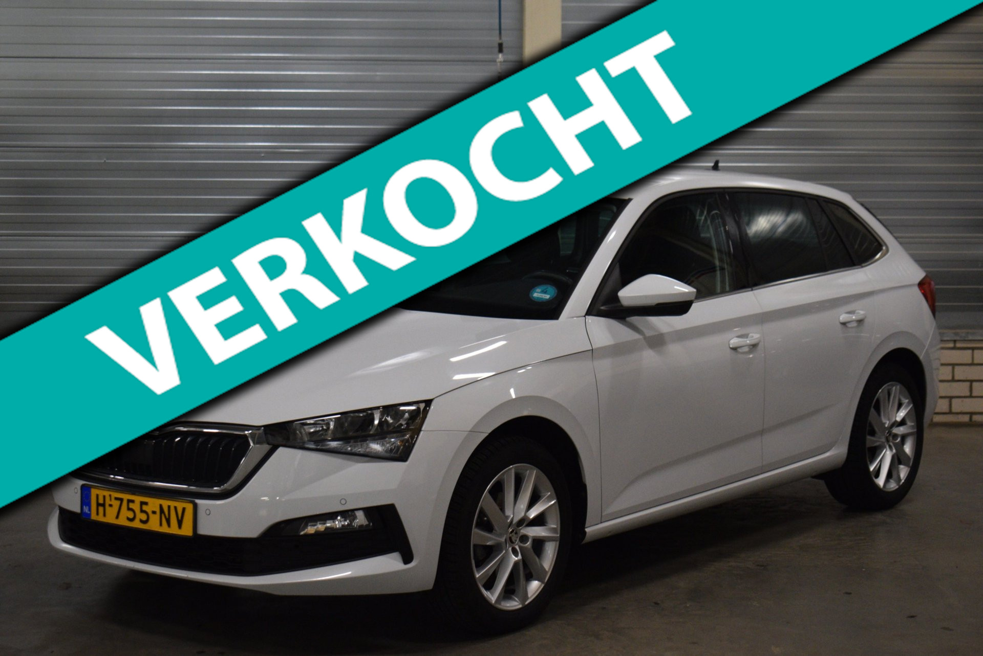 Skoda Scala 1.0 TSI Style Business Intense + Apple/Android Carplay|Parkeersensoren V+A|Climate Control|Cruise Control|Stoelverw.| 2019 - voorkant