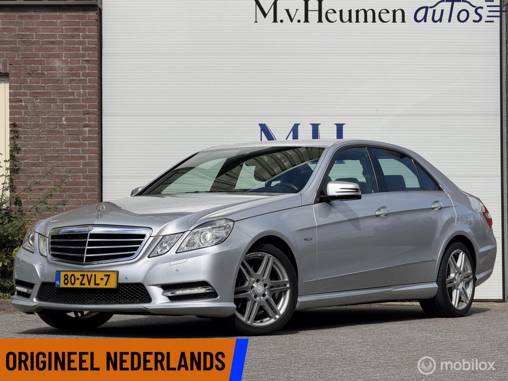 Mercedes-Benz E 200 CDI 200 2.2 CDI Sport AMG Stoelverwarming NAP 2013 - voorkant