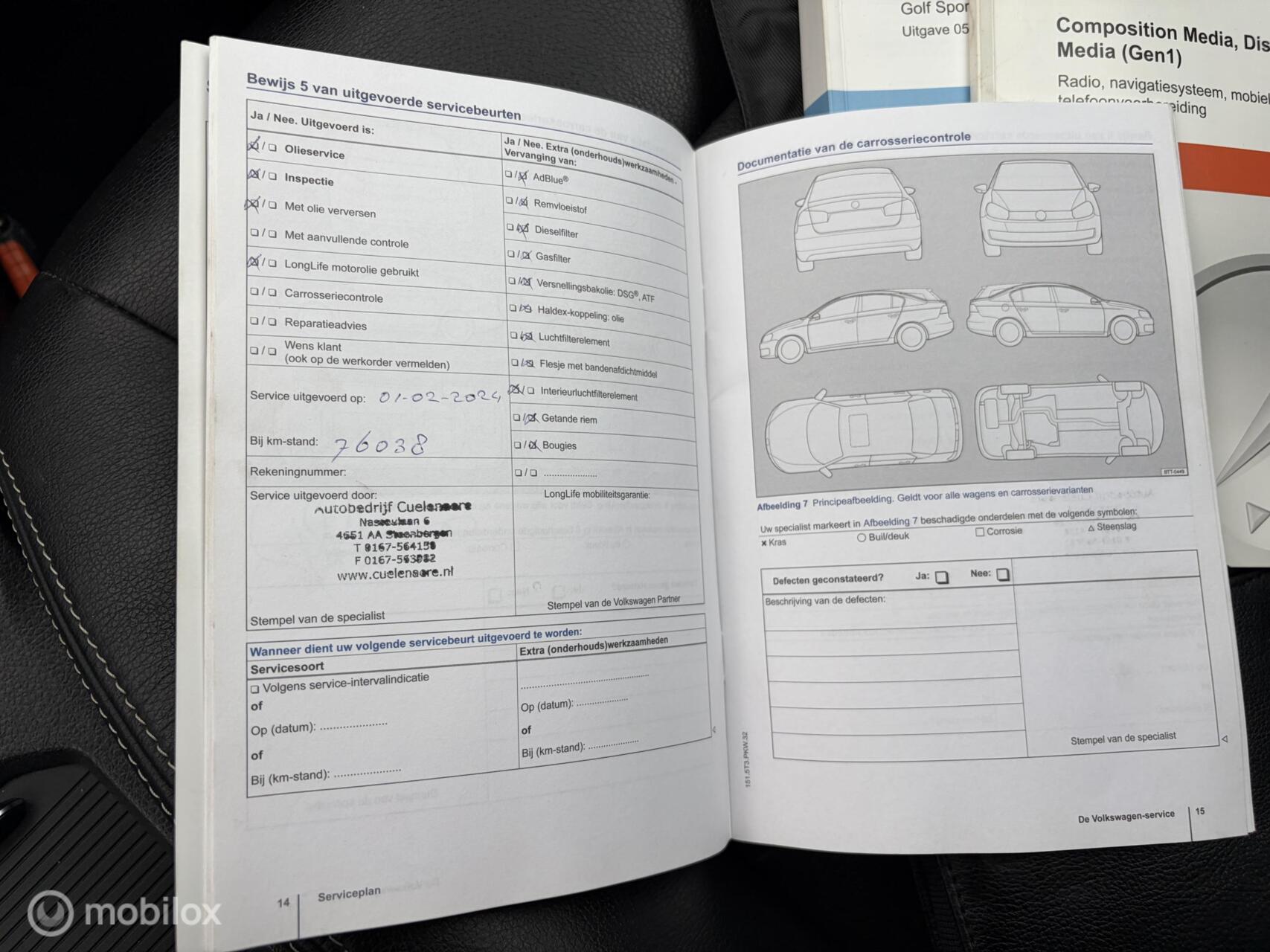 Foto van Volkswagen Golf Sportsvan