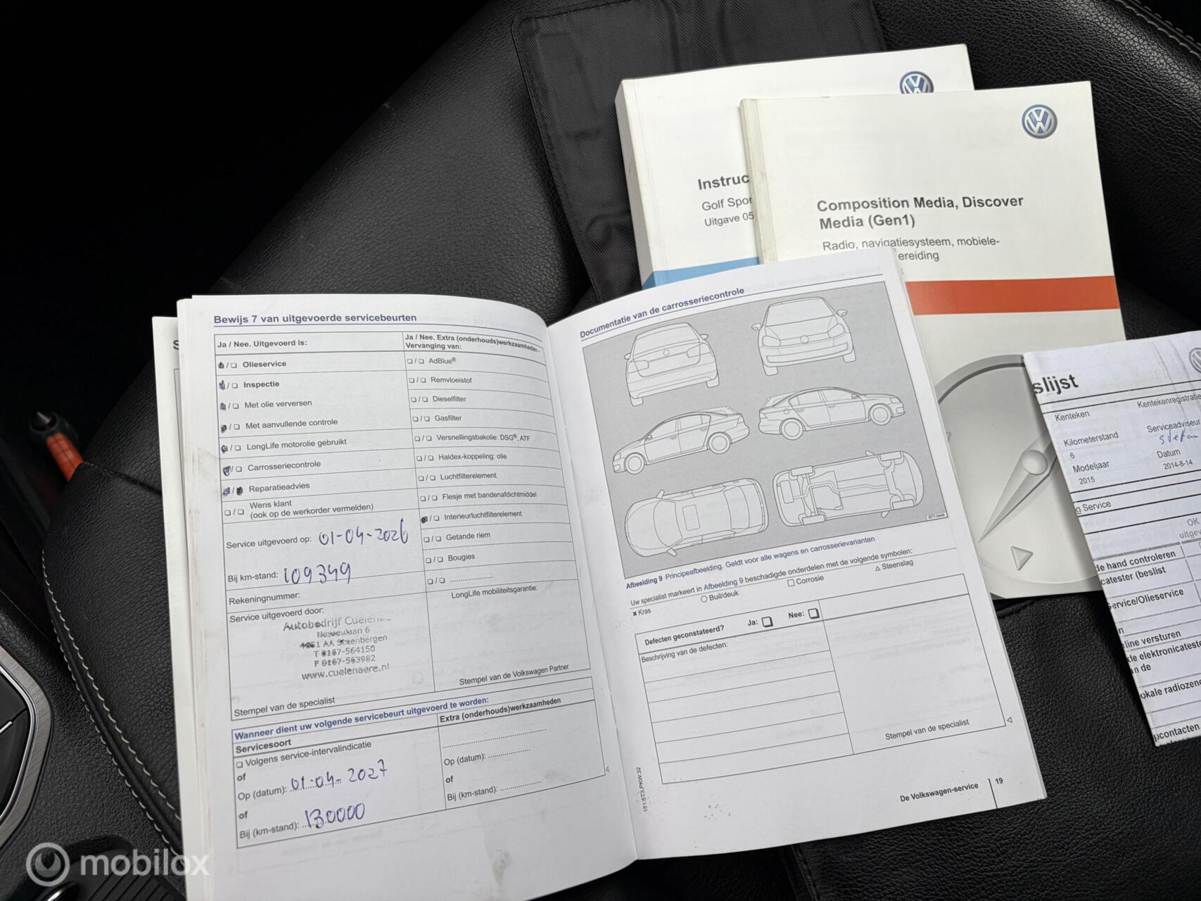 Foto van Volkswagen Golf Sportsvan