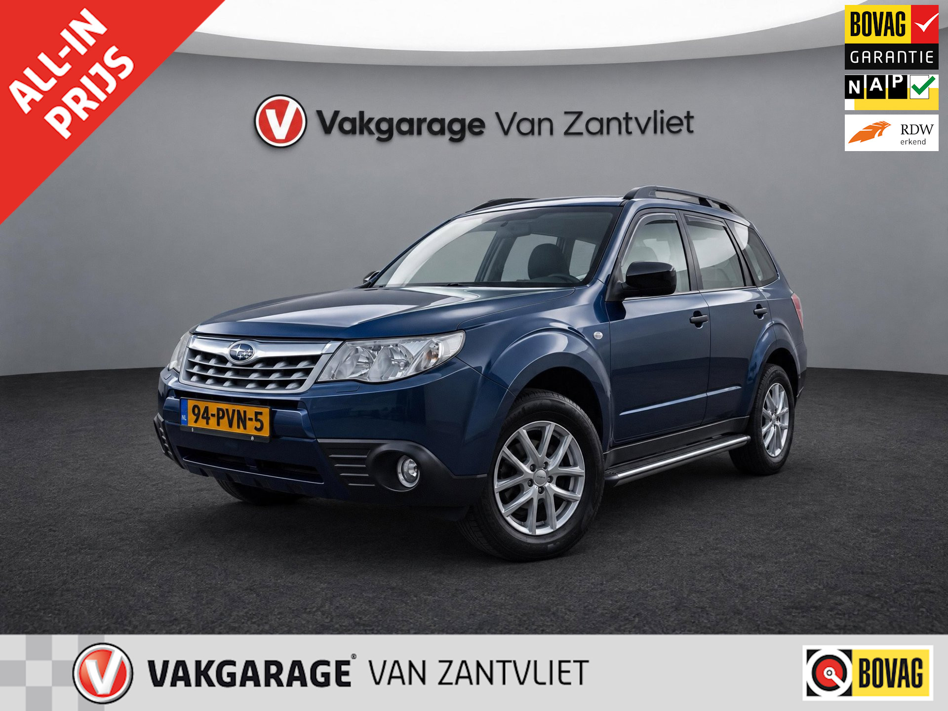 Subaru Forester 2.0 X Intro (12 mnd BOVAG-garantie) 2011 - voorkant