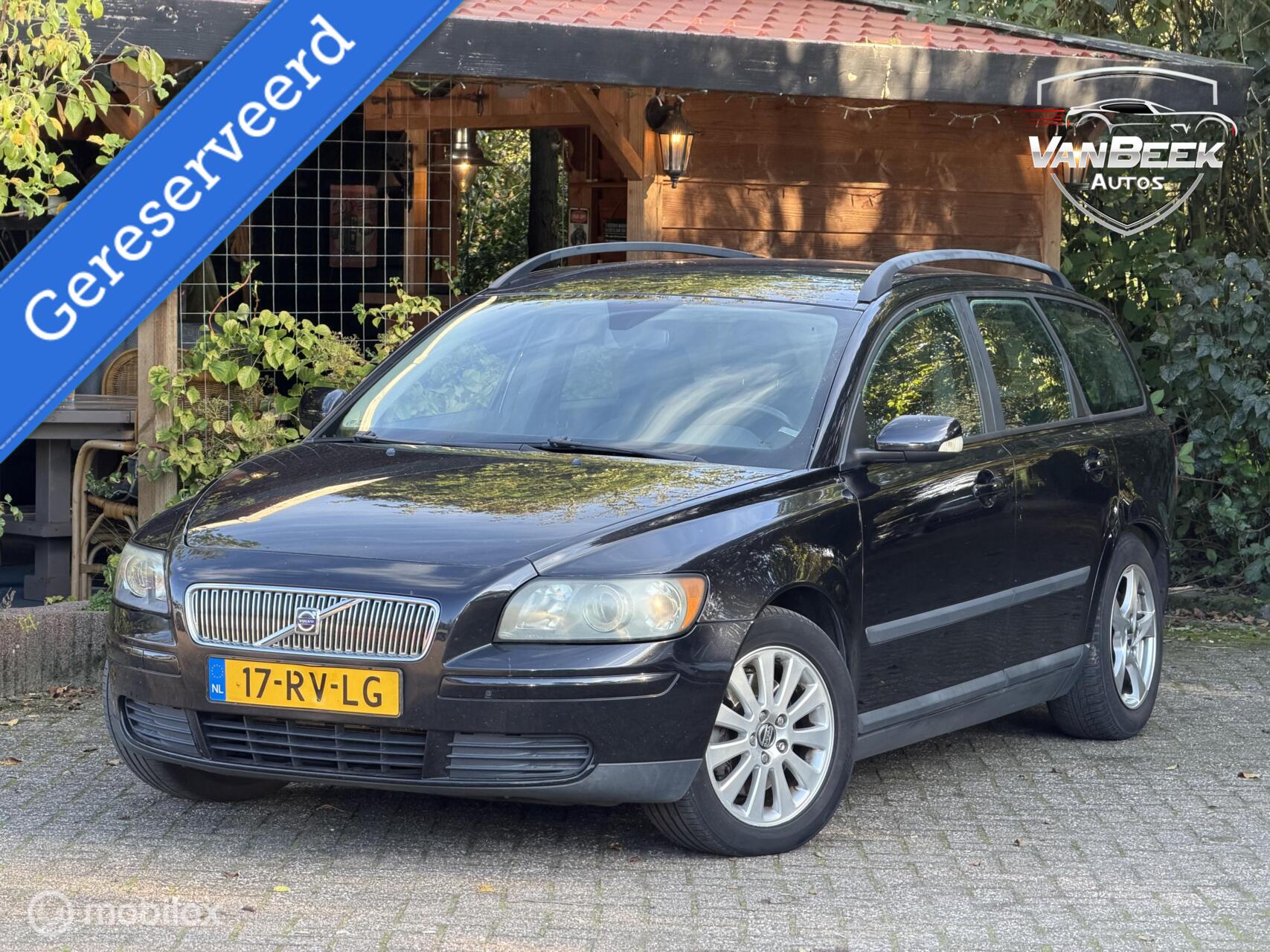 Volvo V50 2.4 Kinetic Nieuwe Apk Trekhaak 2005 - voorkant