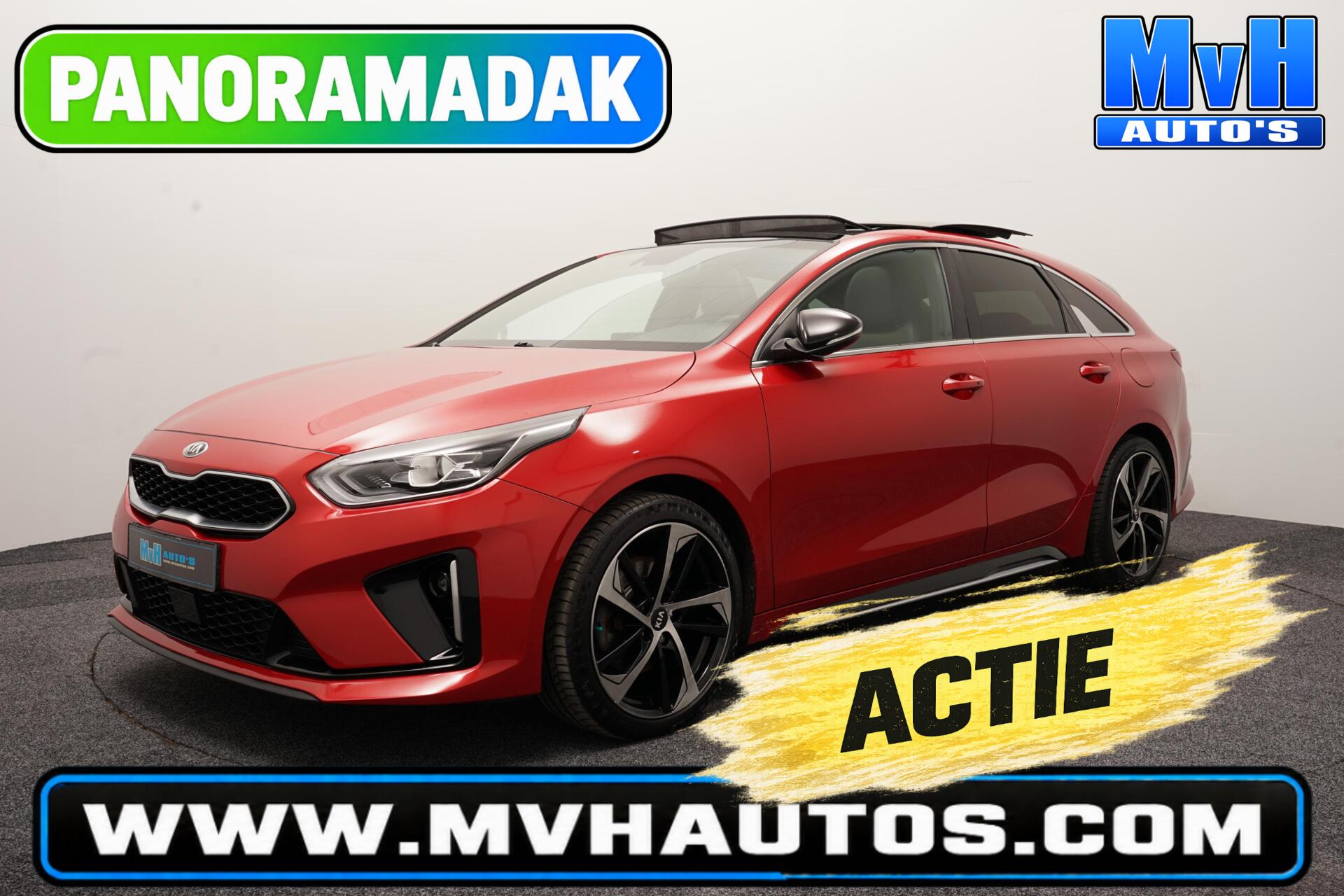 Kia Proceed 1.4 T-GDI GT-Line|LUXE!|TREKHAAK|PANO|LED|NAP 2019 - voorkant