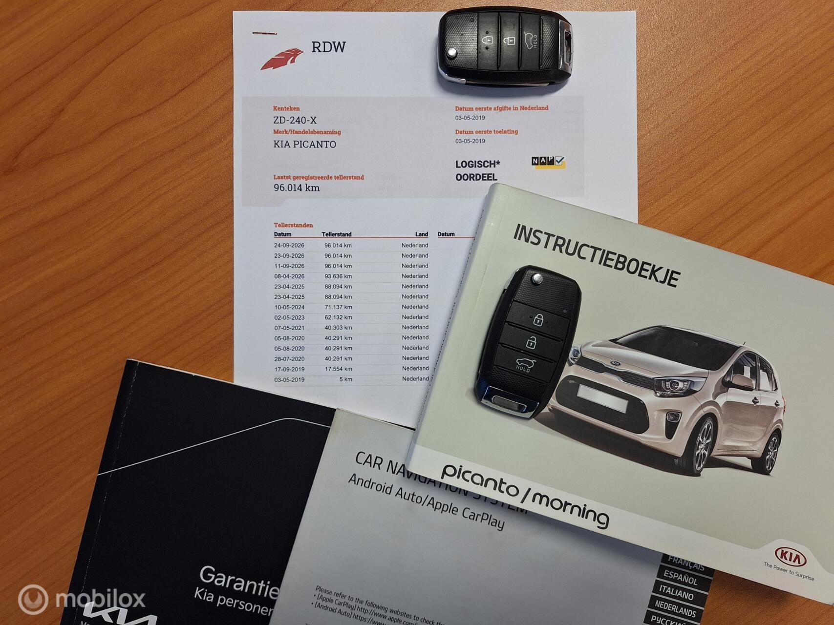 Foto van Kia Picanto