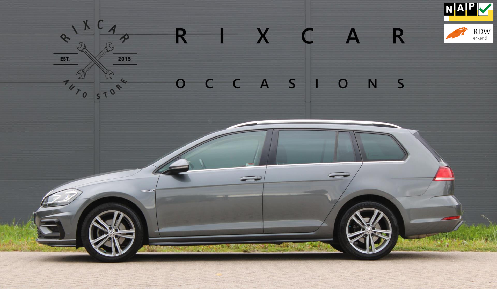 Volkswagen Golf Variant 1.5 TSI Highline Business R-Line Automaat 2018 - voorkant