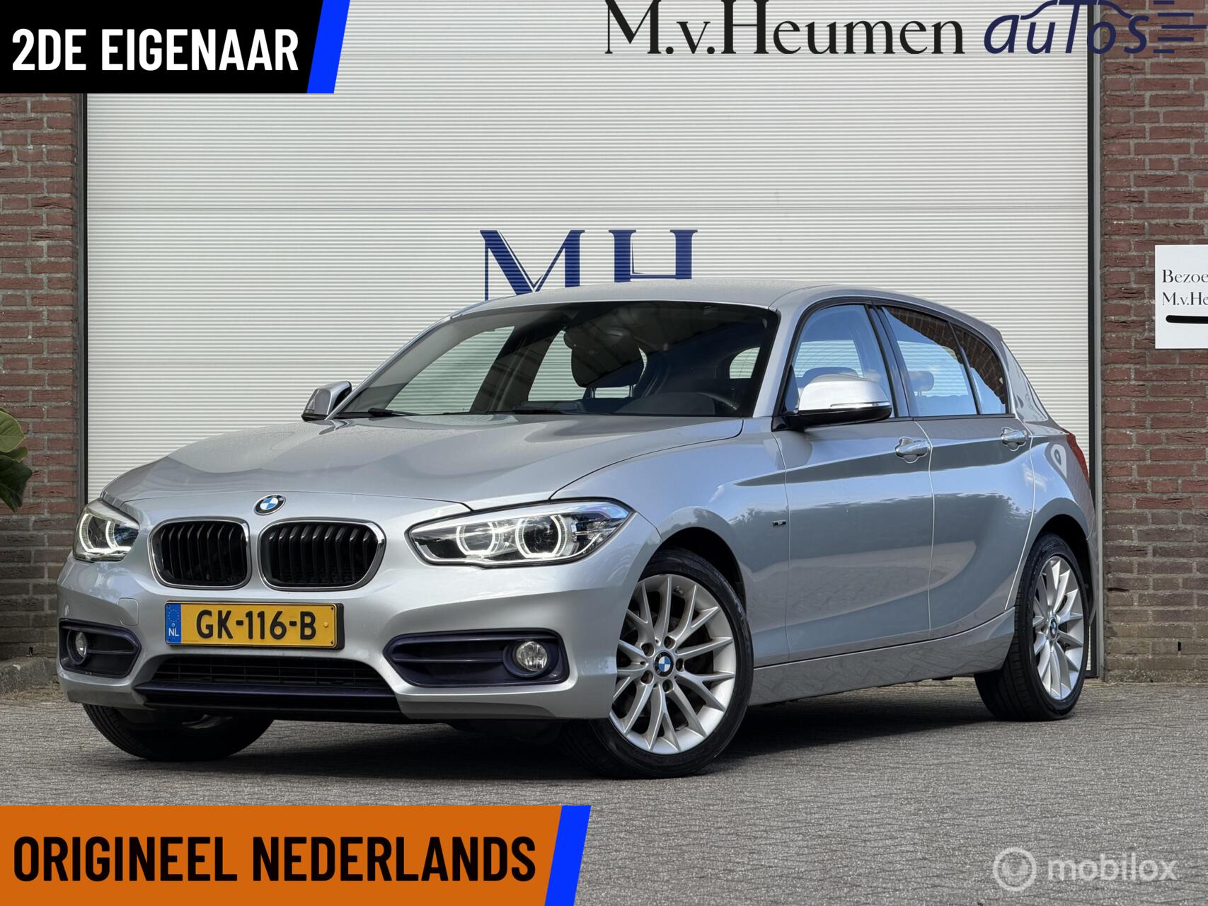 BMW 118i 118i LCi Sport LED Sportstoelen Climate ORG NED 2DE EIG 2015 - voorkant