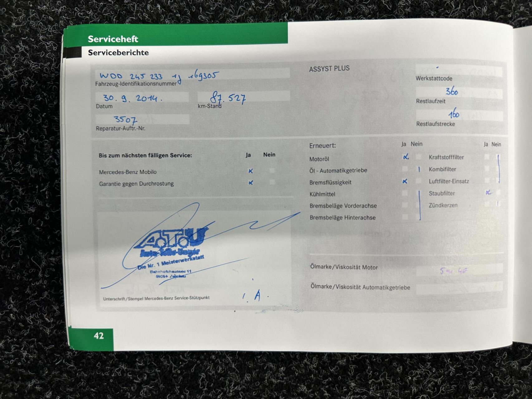 Foto van Mercedes-Benz B 200