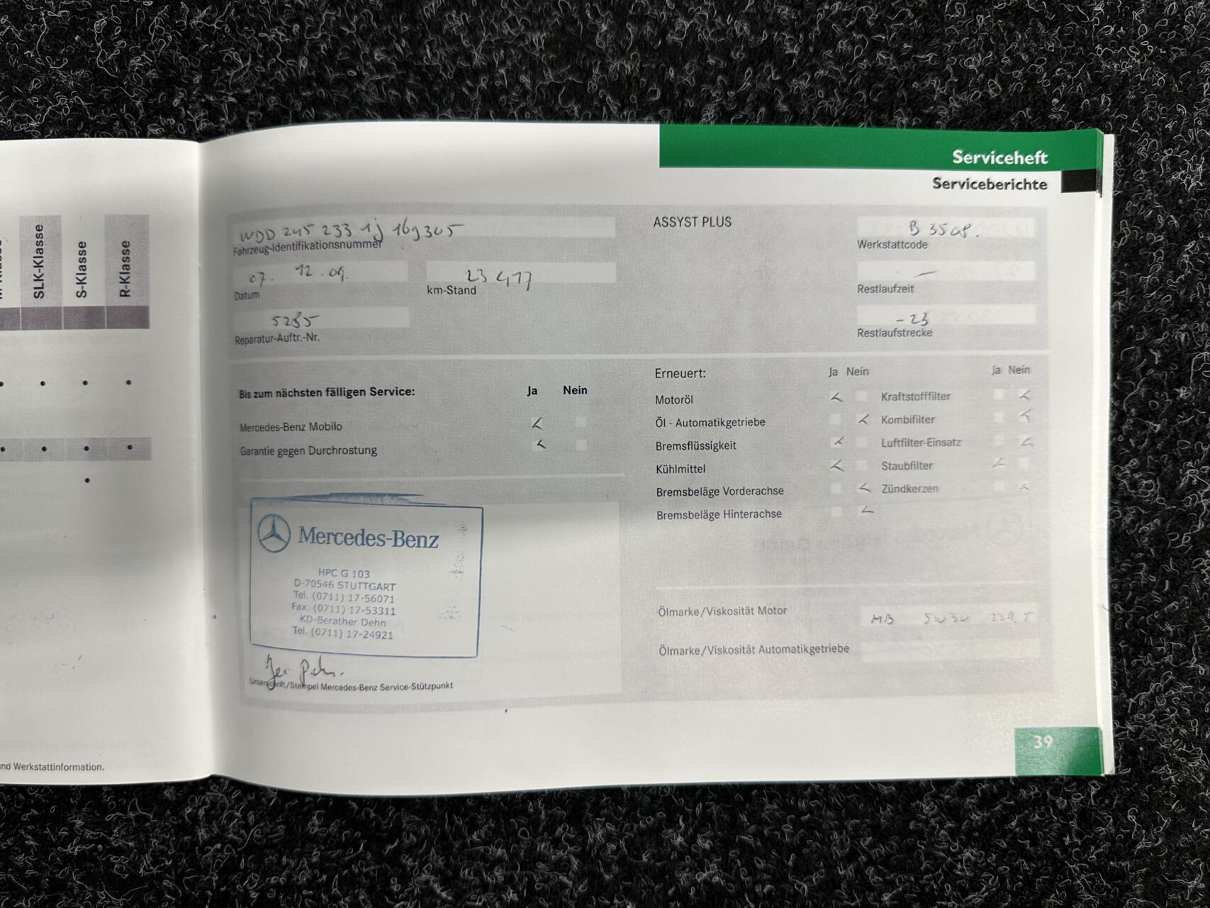 Foto van Mercedes-Benz B 200