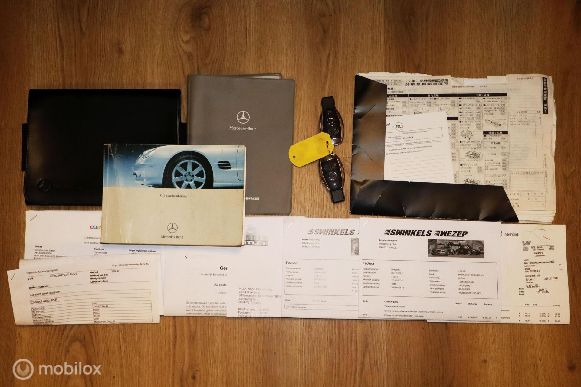 Foto van Mercedes-Benz SL