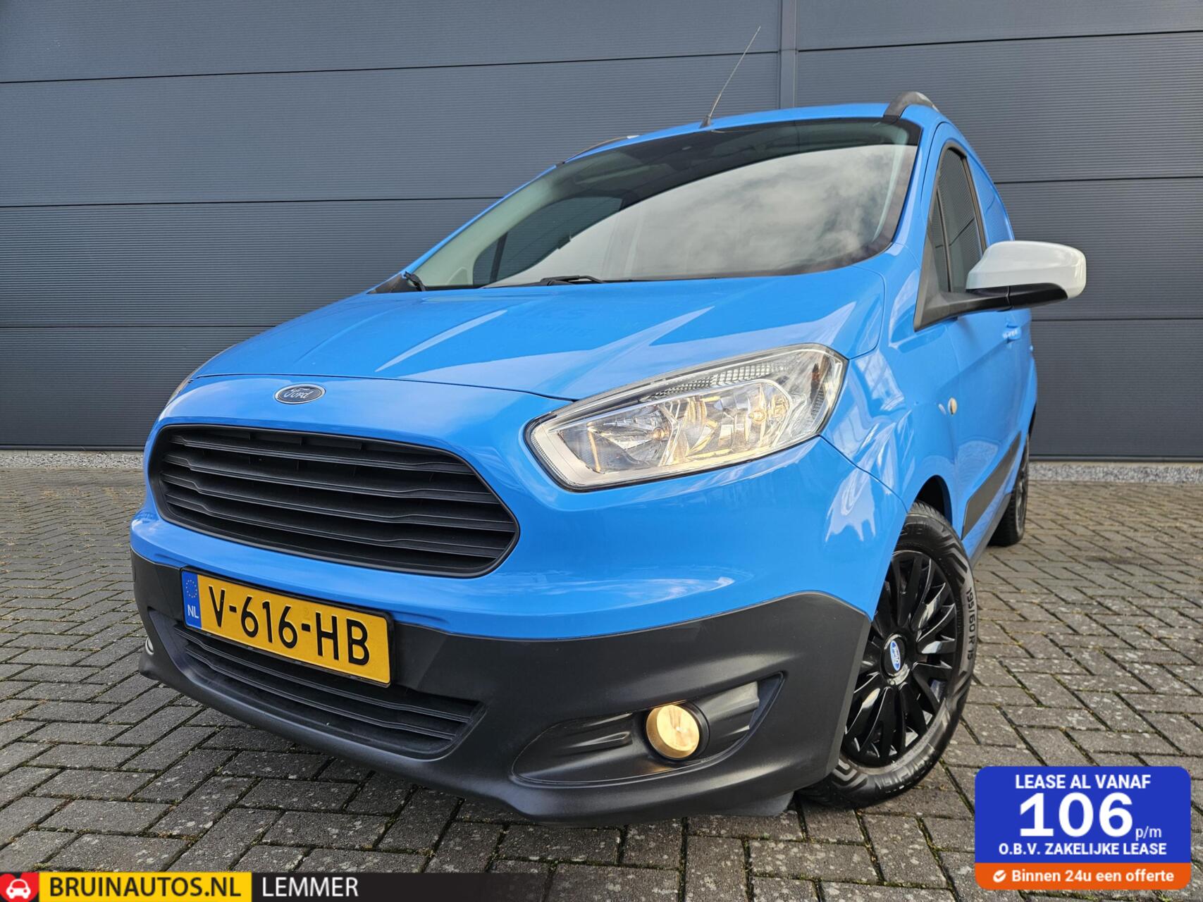 Ford Transit Courier 1.5 TDCI Airco Navi Cruise EU 6 2017 - voorkant