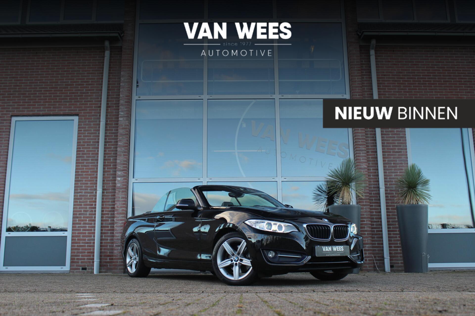 BMW 220i 220i Sport | Origineel NL | Cruise control | Stoelverwarming | Xenon | Sportstoelen | HiFi audio | Navigatie Professional | Sportstuur | Chrome Line | Keyless entry 2016 - voorkant
