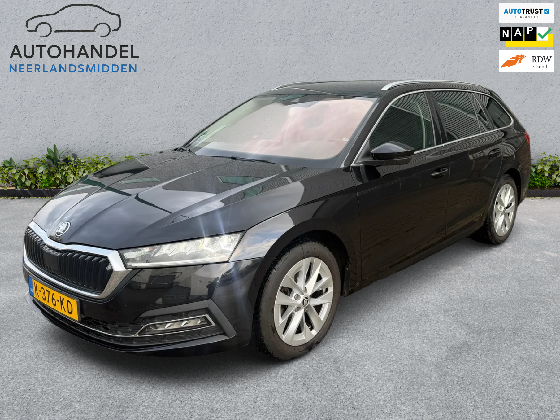 Skoda Octavia Combi 1.0 TSI Bns Ed. Plus 2021 - voorkant