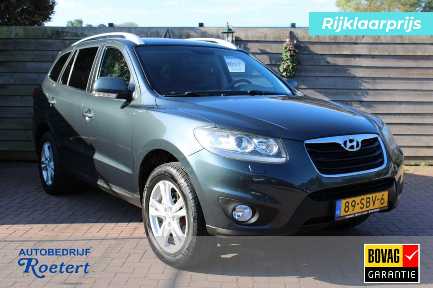 Hyundai Santa Fe 2.4i 174pk Business Edition ECC/Cruise/Navi/Leer/Camera/Trekhaak/Schuifdak 2011 - voorkant
