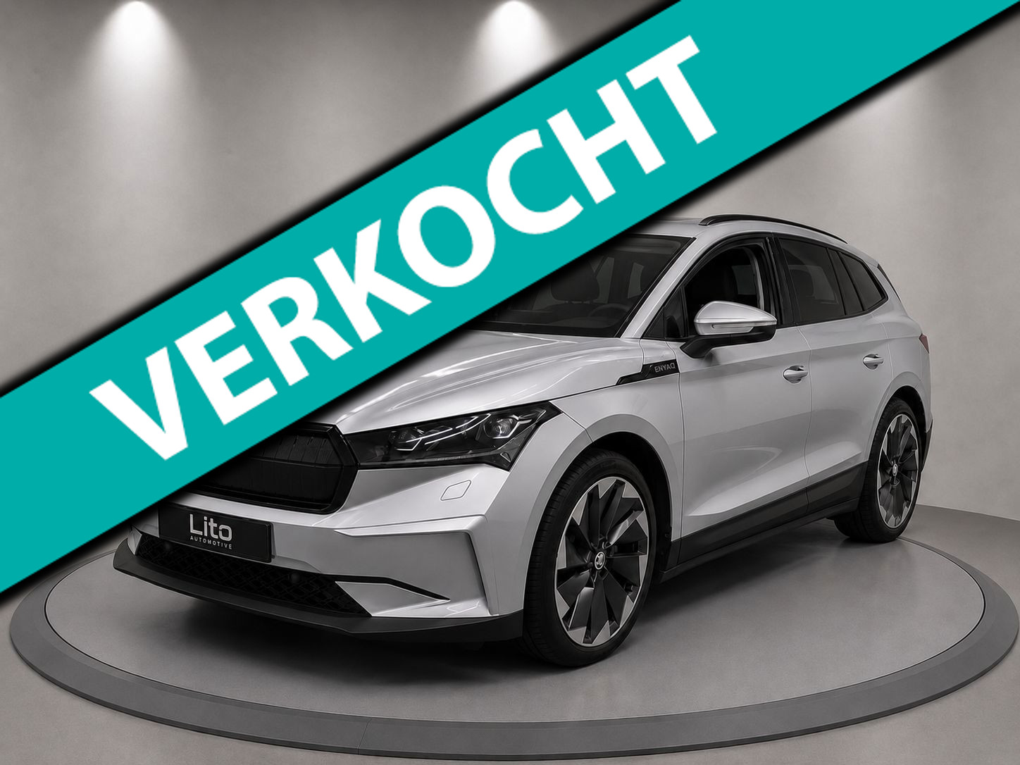Skoda Enyaq 60 60|NAP|NL AUTO|ELECTRIC| 2021 - voorkant