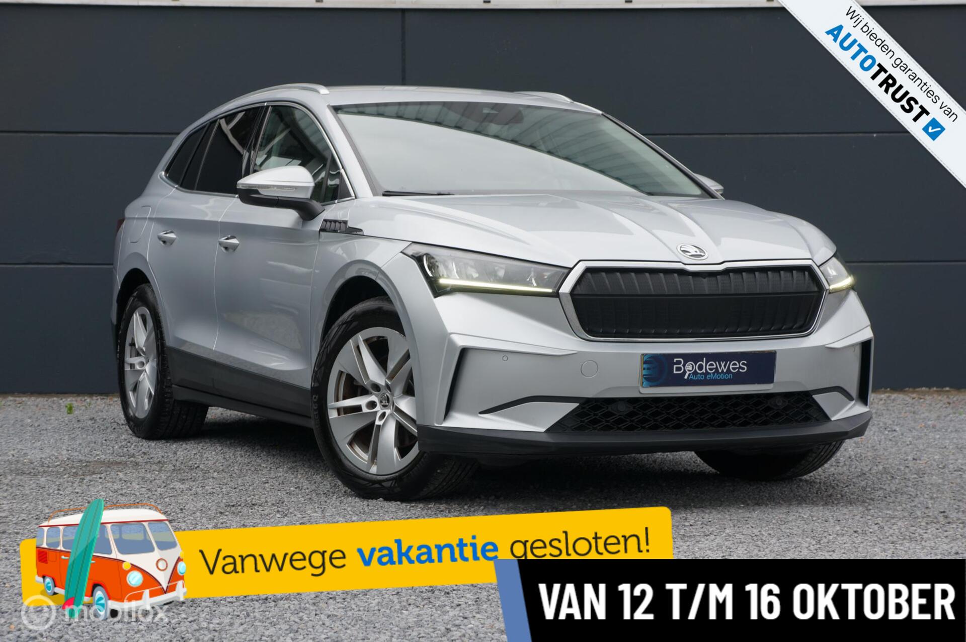 Skoda Enyaq 80 80 Navi Apple/Android Stoel/Stuurverw SOH 92% 2021 - voorkant