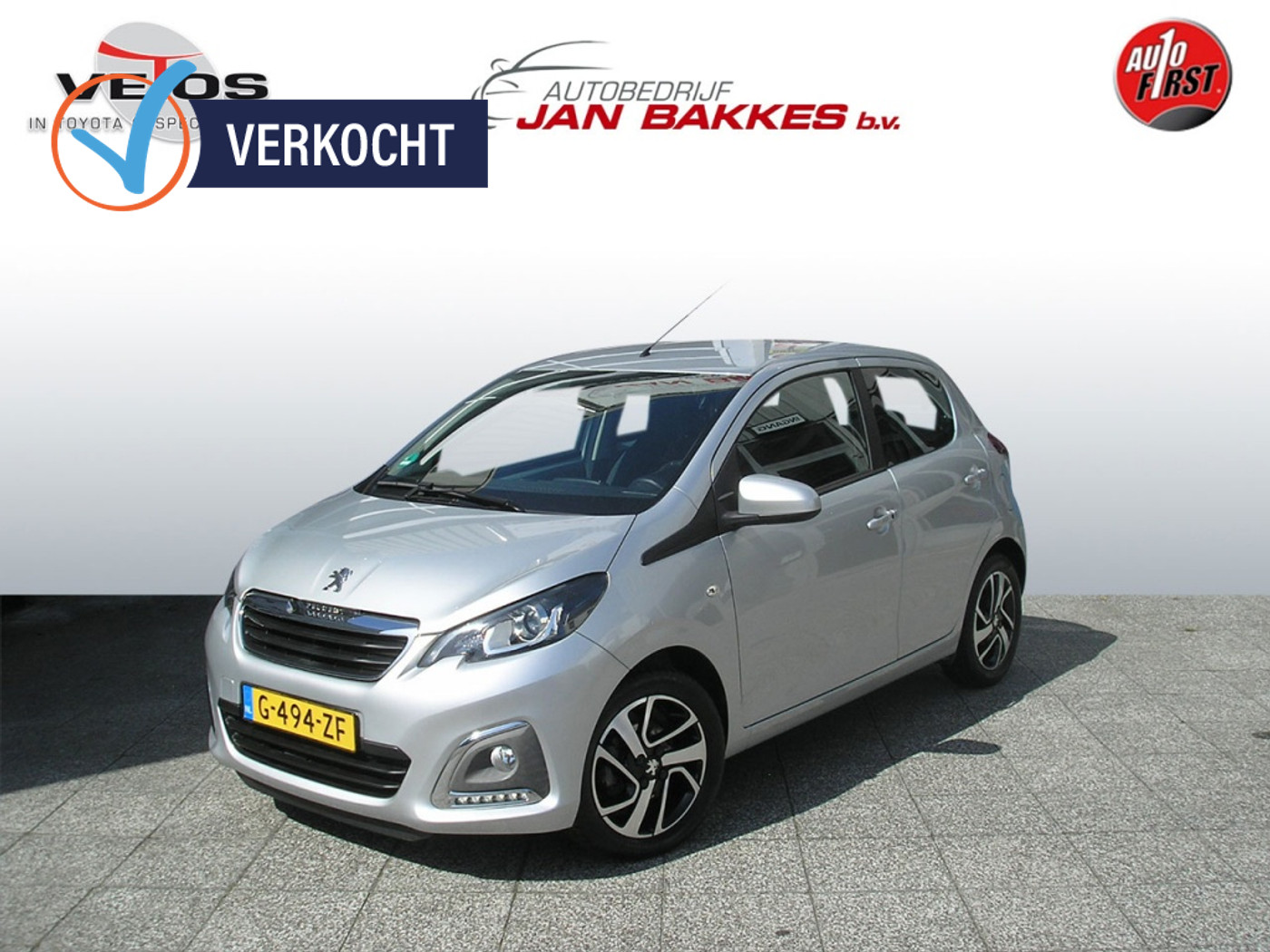 Peugeot Peugot 108 1.0 e-VTi Allure 26.000 km automaat 2018 - voorkant