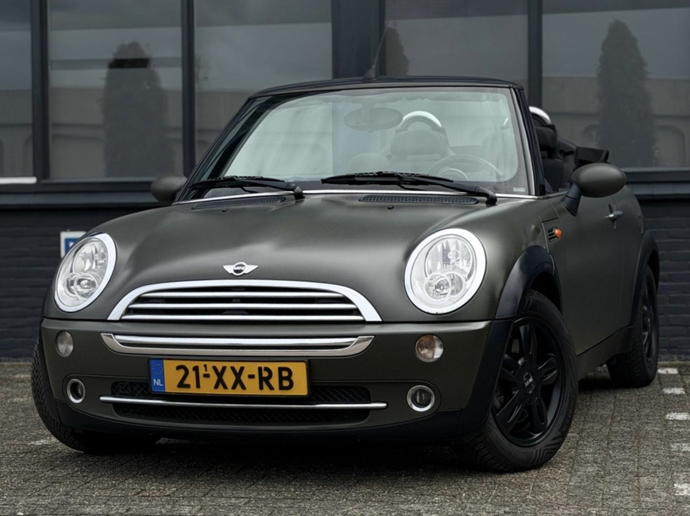 Mini Mini Cooper 1.6 Cooper Pepper |Cabrio |Airco |Uniek |Stuurbkr 2007 - voorkant