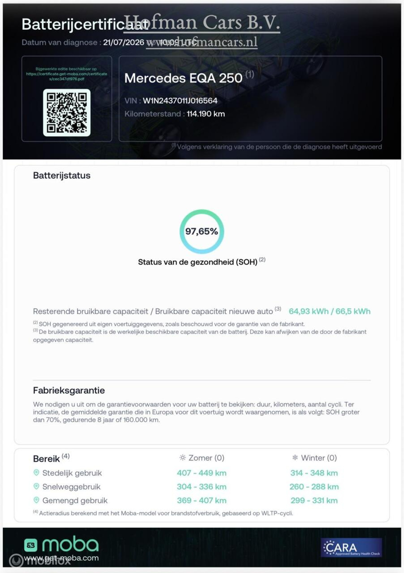 Foto van Mercedes-Benz Eqa