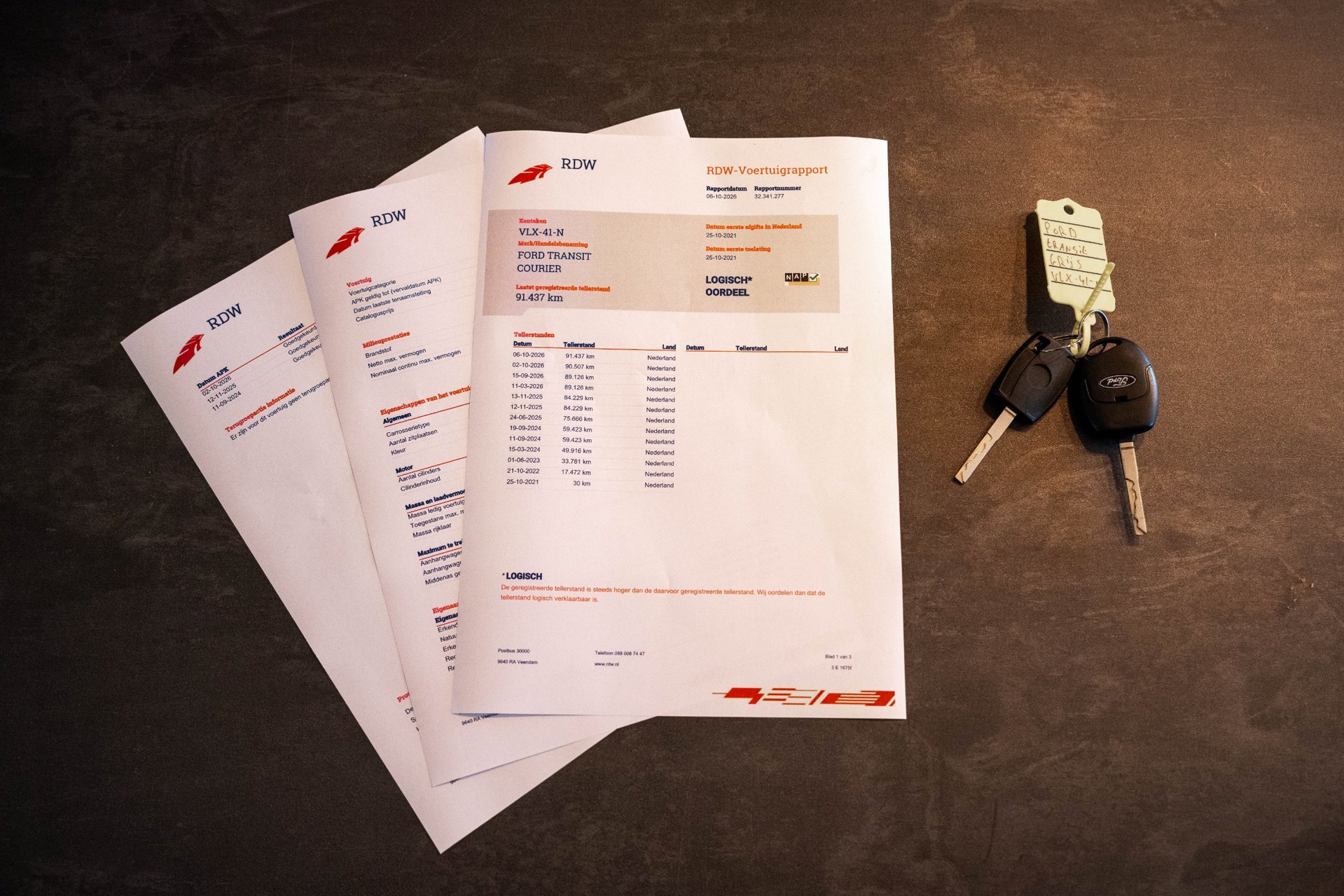 Foto van Ford Transit Courier