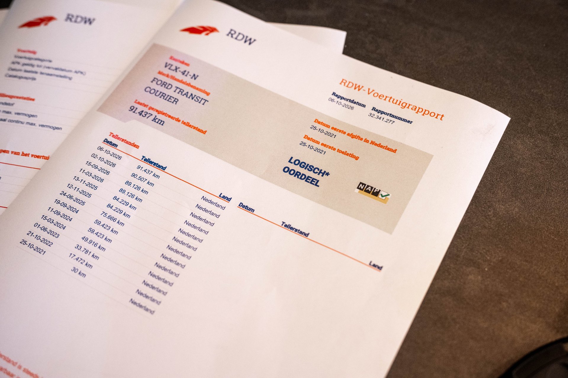 Foto van Ford Transit Courier