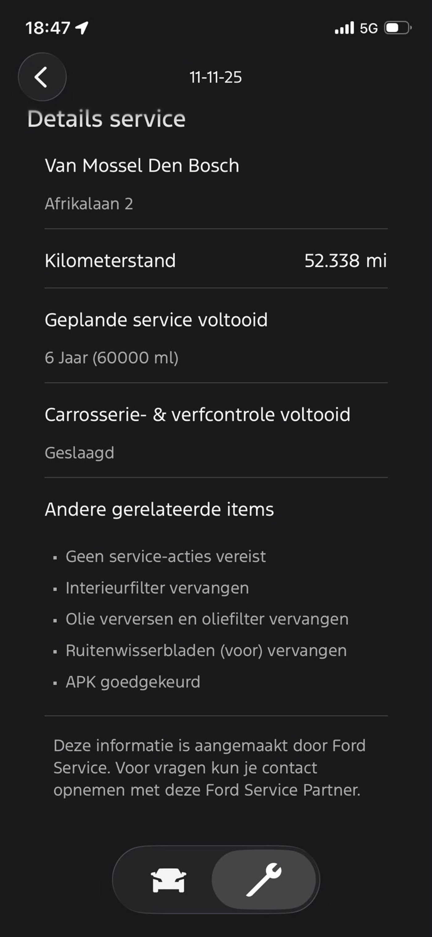 Foto van Ford Transit Courier